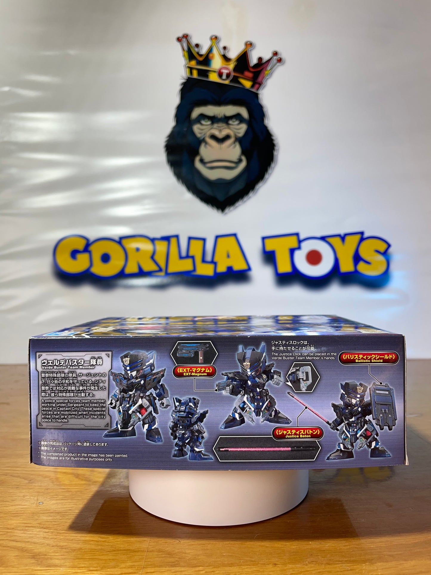 SDW HEROES VERDE BUSTER - Team Member - Model Kit Gunpla - Mobile Suit Gundam