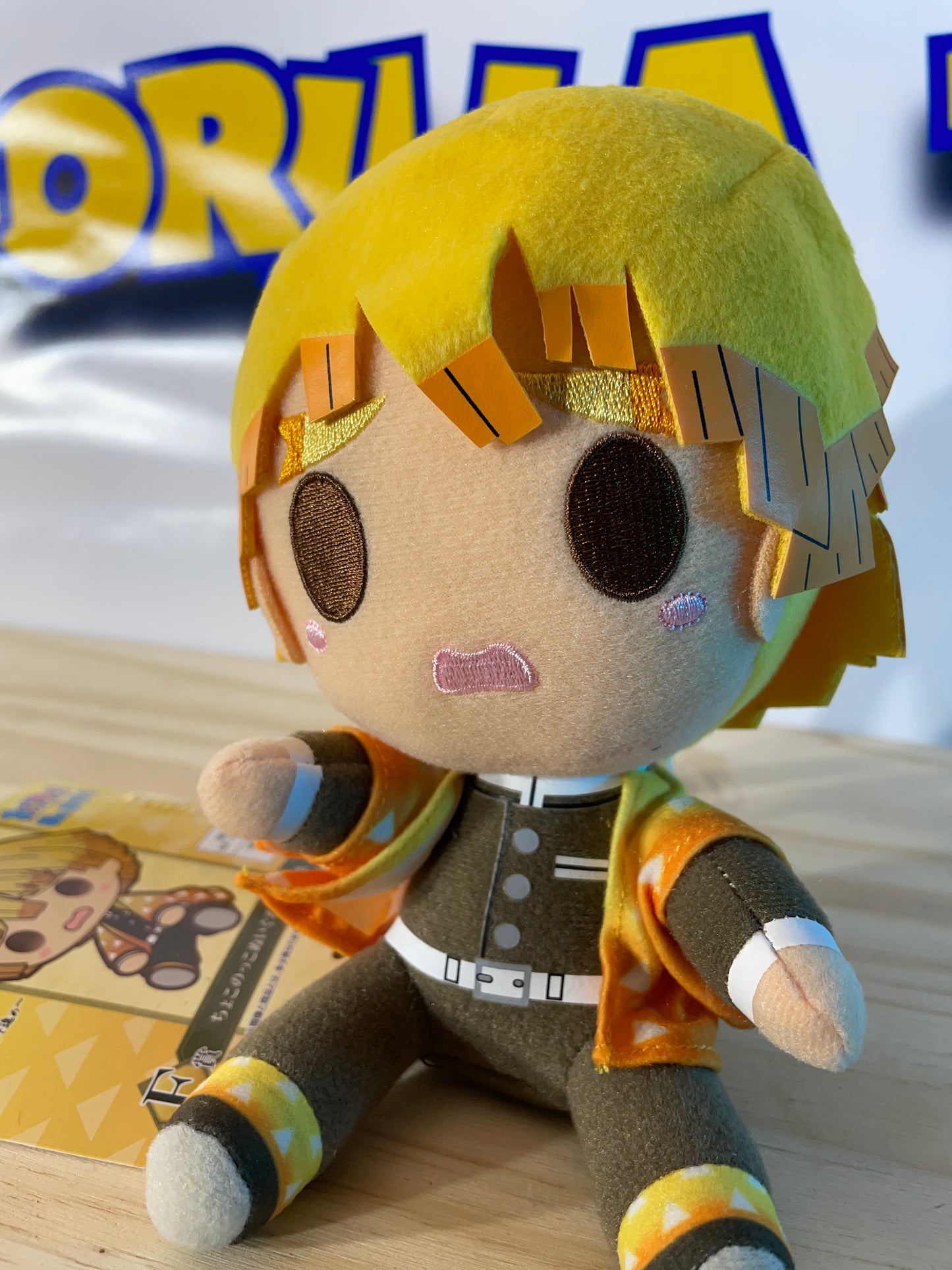 ZENITSU - Plush - Ichiban Kuji Prize F - Demon Slayer / Kimetsu No Yaiba