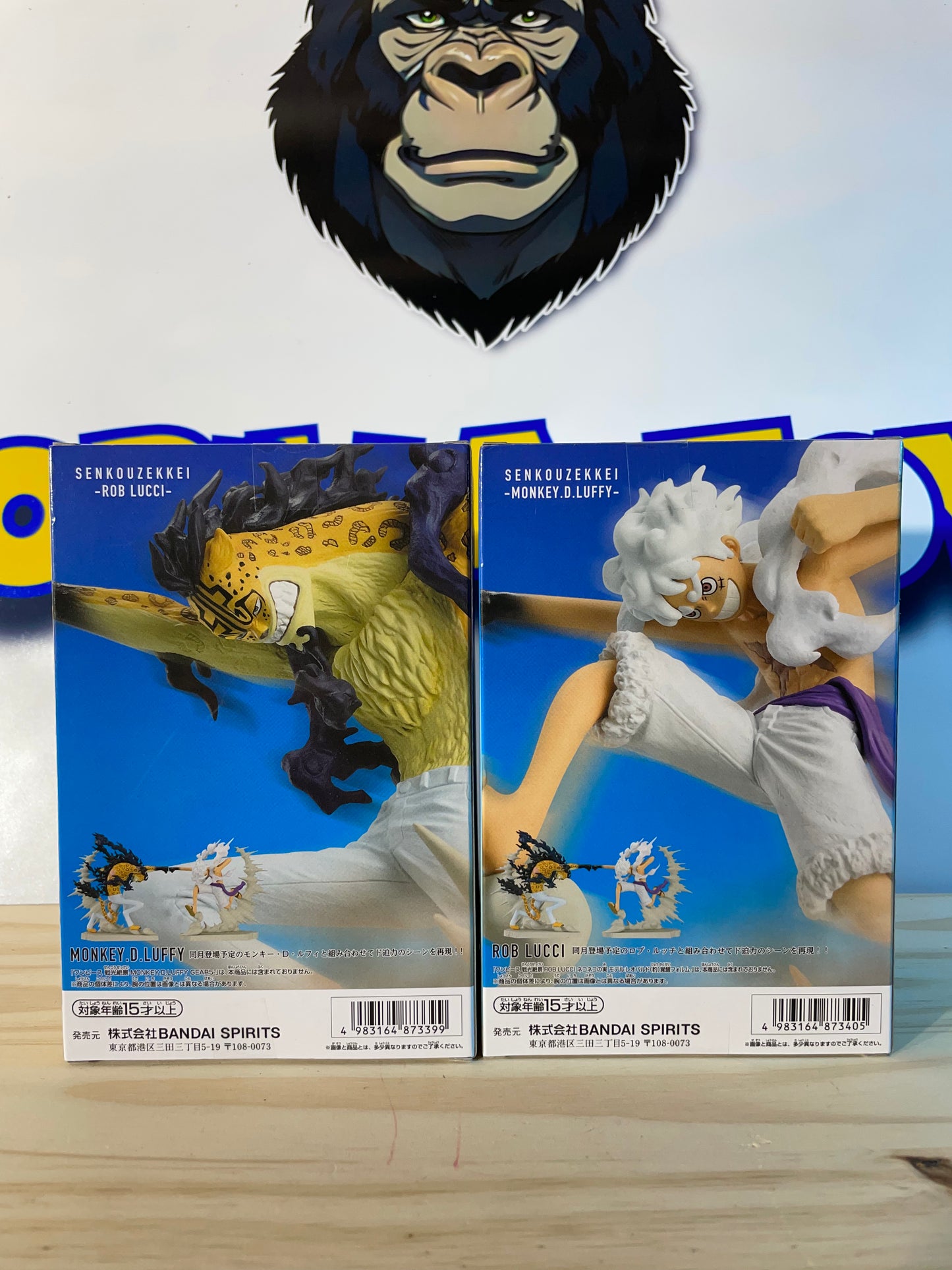 MONKEY D. LUFFY GEARS vs ROB LUCCI - One Piece