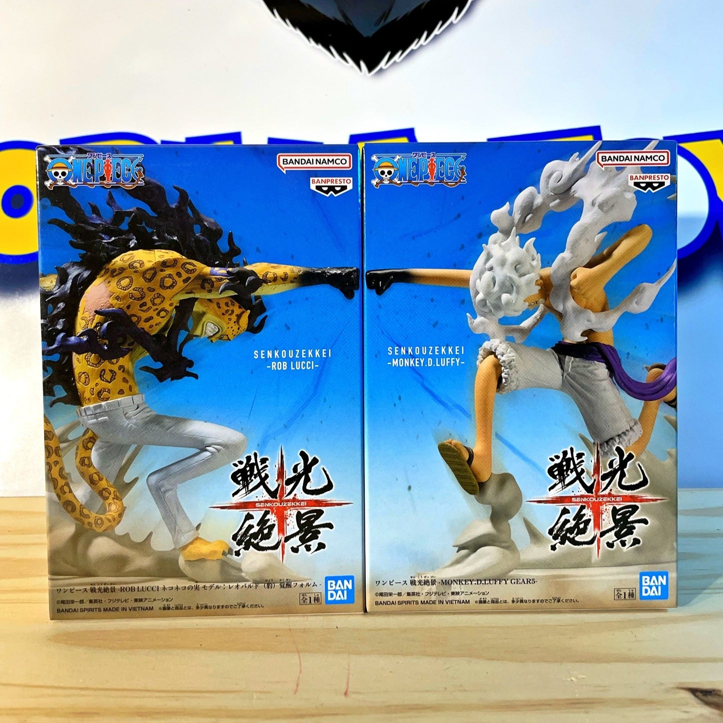 MONKEY D. LUFFY GEARS vs ROB LUCCI - One Piece