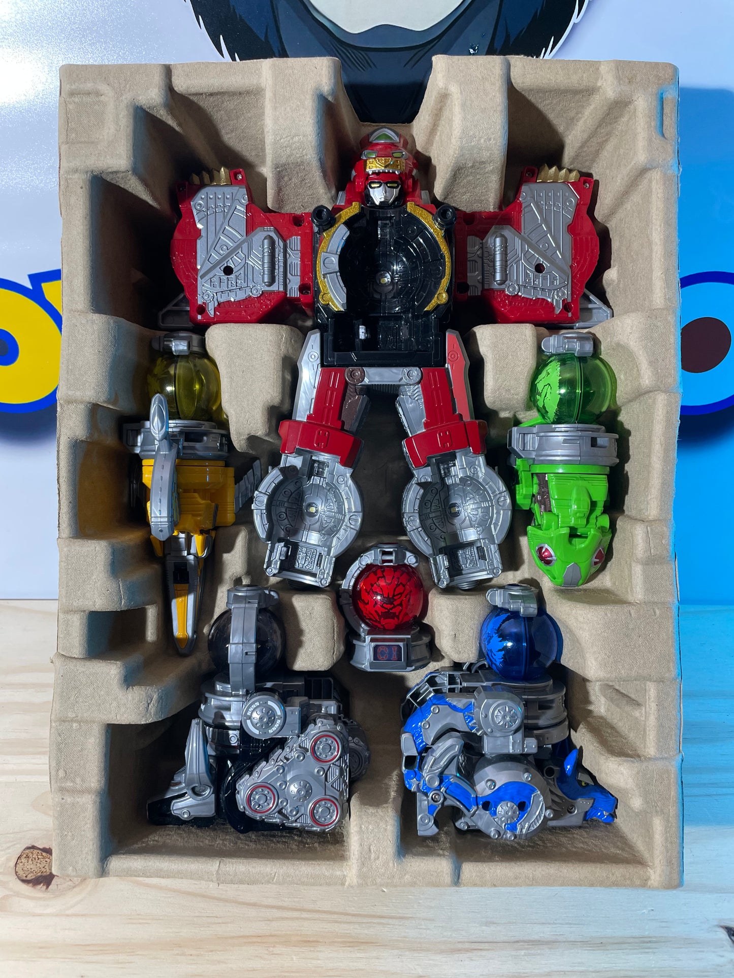 USHU SENTAI KYURANGER DX RYUTEIOH KYUTAMA MEGAZORD - Power Rangers