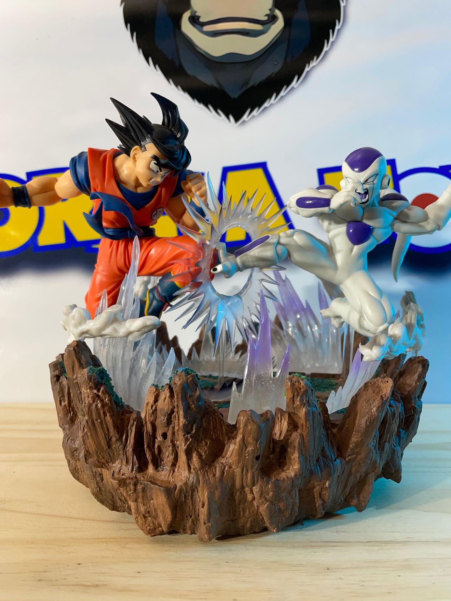 DIORAMA CUSTOM GOKU VS FREEZER - Match Makers - Dragon Ball Z