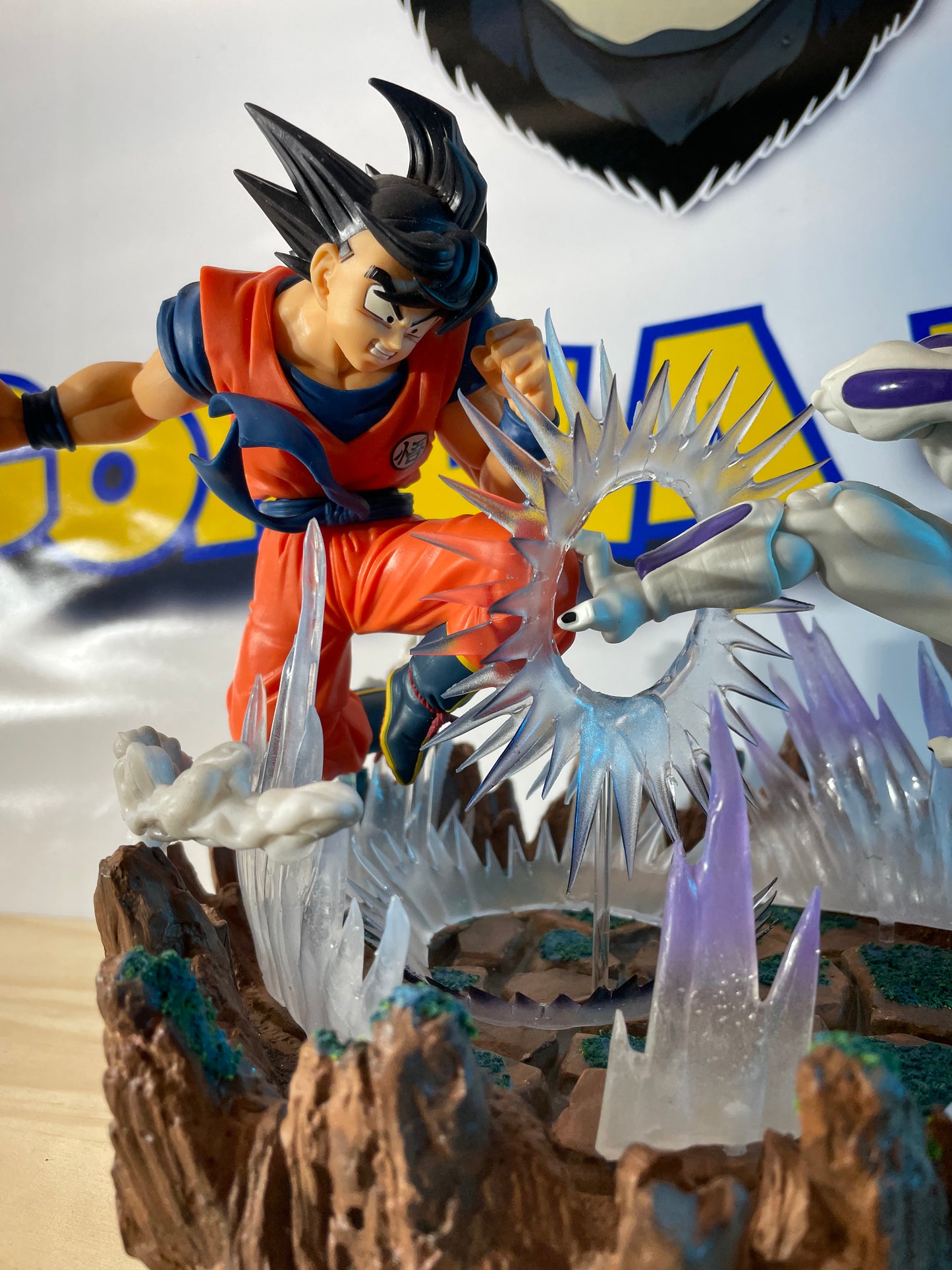 DIORAMA CUSTOM GOKU VS FREEZER - Match Makers - Dragon Ball Z