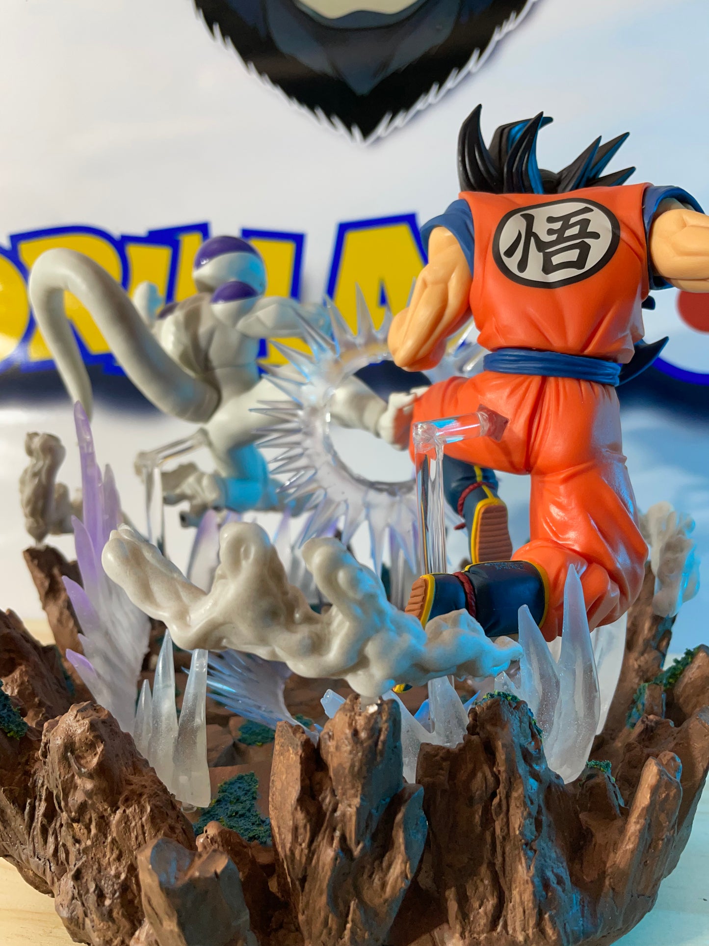 DIORAMA CUSTOM GOKU VS FREEZER - Match Makers - Dragon Ball Z