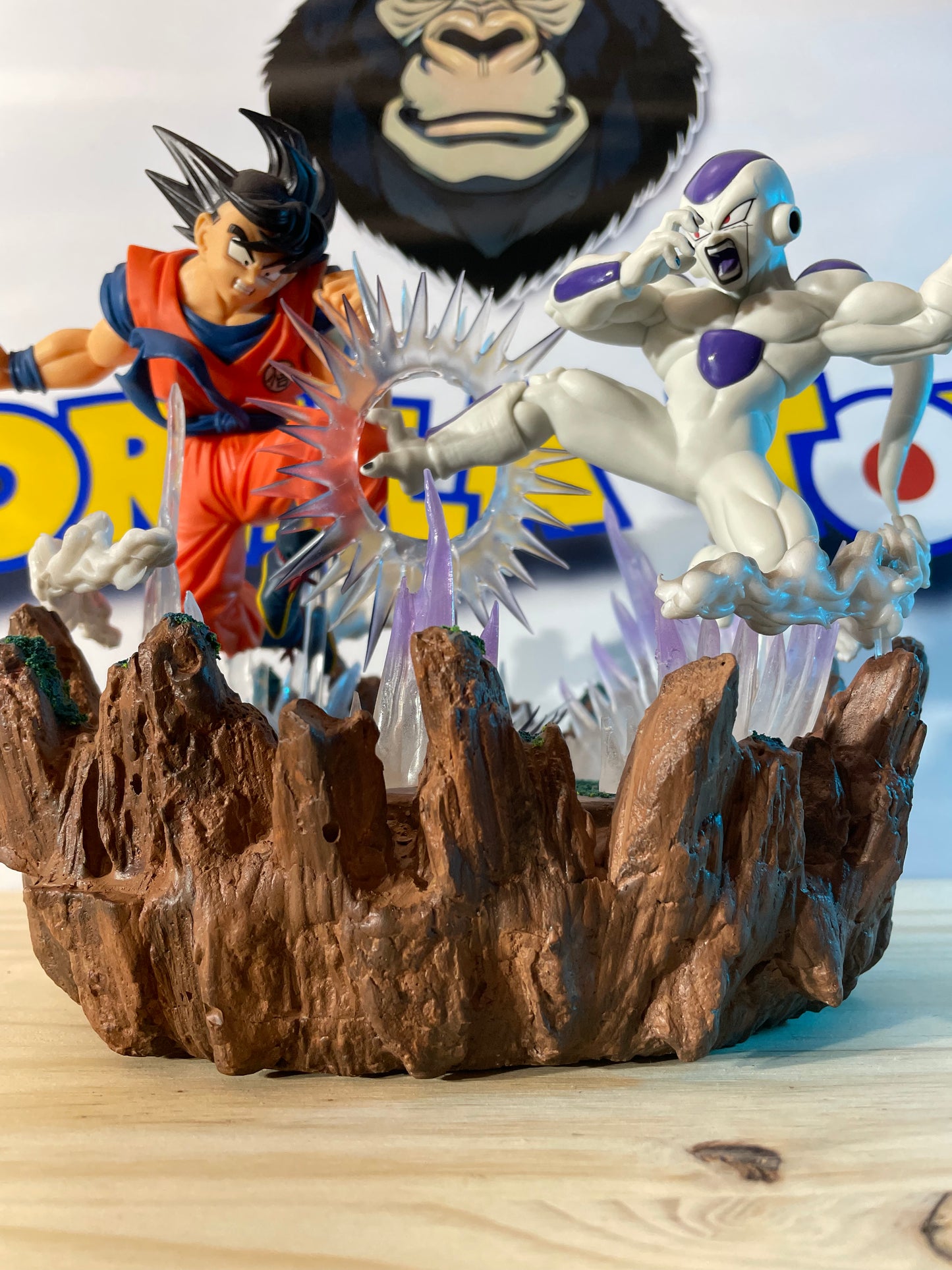 DIORAMA CUSTOM GOKU VS FREEZER - Match Makers - Dragon Ball Z
