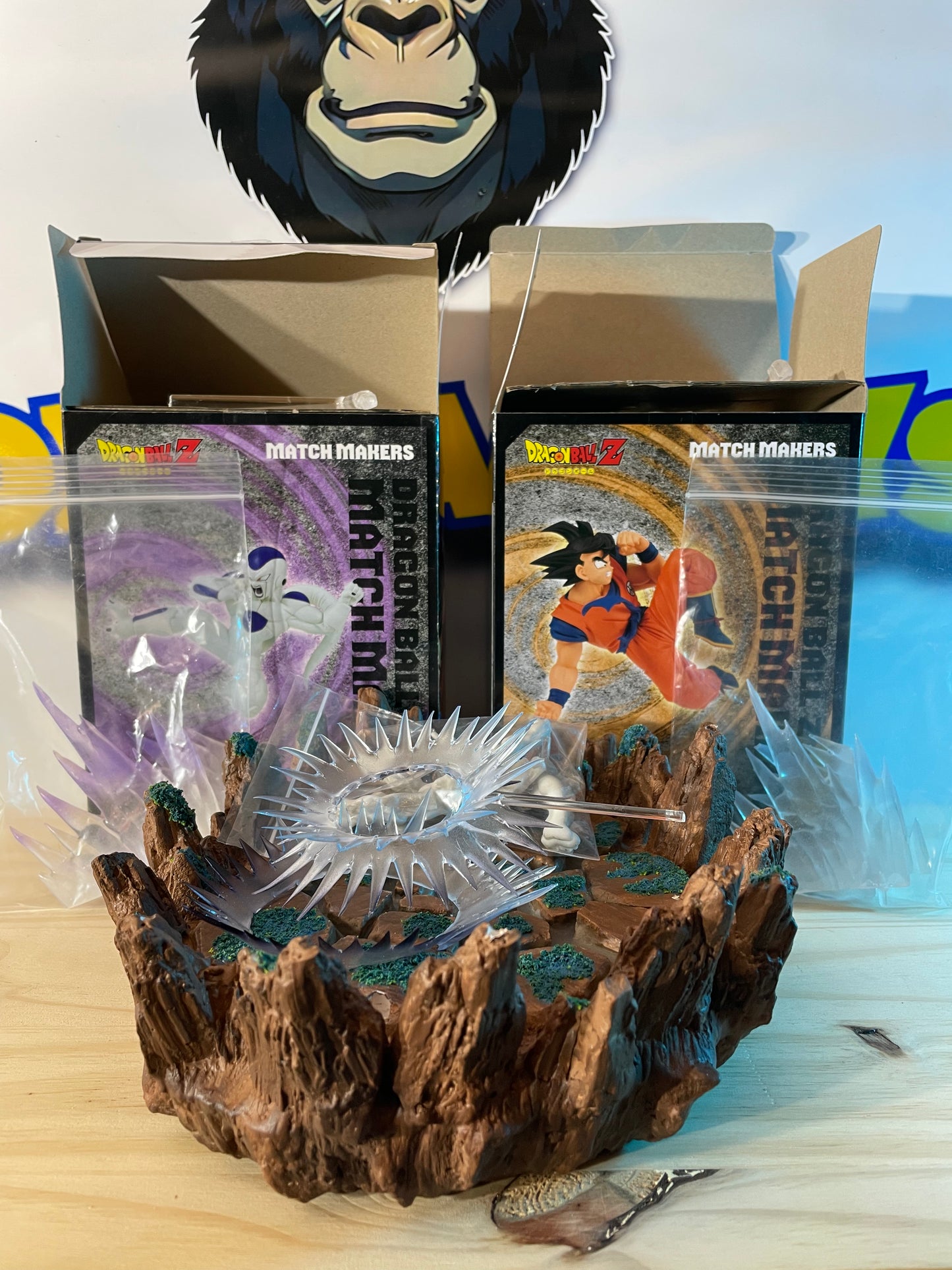 DIORAMA CUSTOM GOKU VS FREEZER - Match Makers - Dragon Ball Z