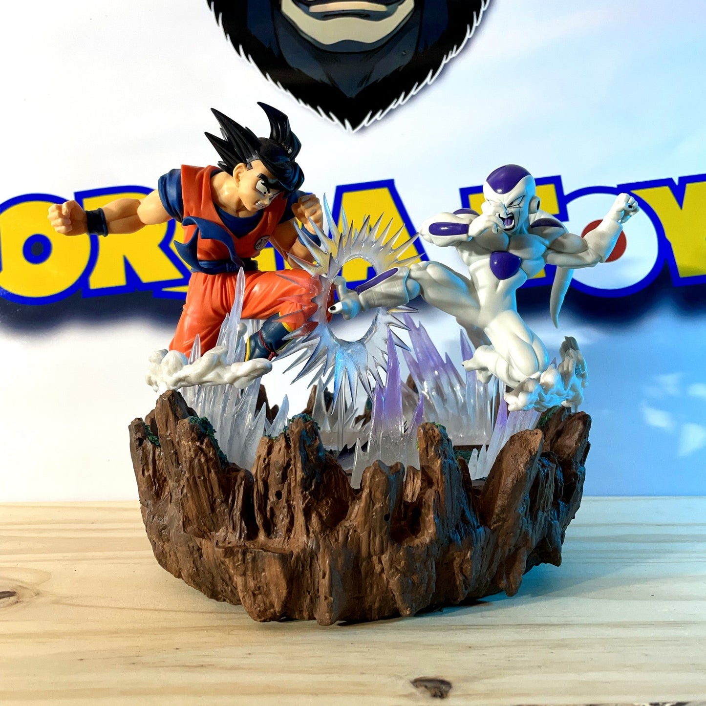 DIORAMA CUSTOM GOKU VS FREEZER - Match Makers - Dragon Ball Z