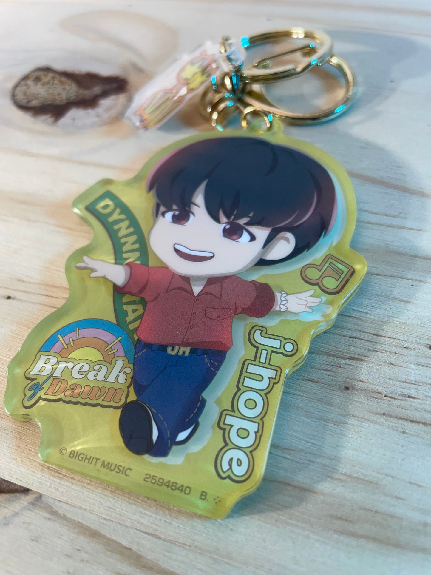 J-HOPE - Tiny Tan - Charm Acrylic Keychain - Kpop - BTS