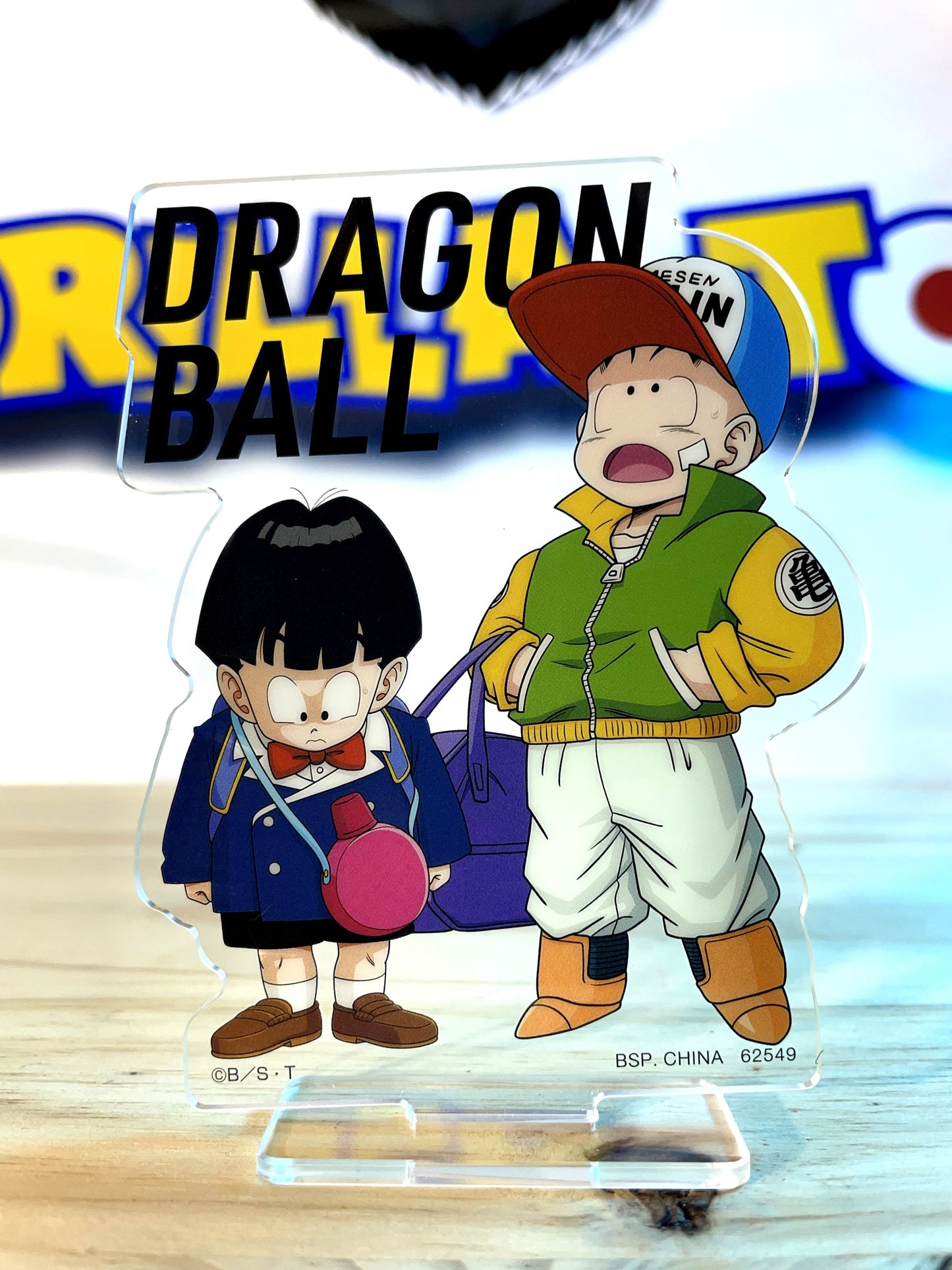 KRILIN & SON GOHAN - Stand Acrylic - Ichiban Kuji - Dragon Ball Z