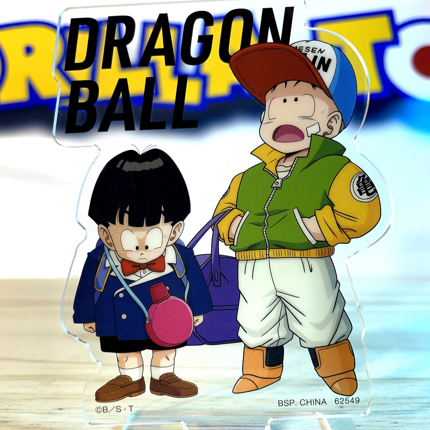 KRILIN & SON GOHAN - Stand Acrylic - Ichiban Kuji - Dragon Ball Z