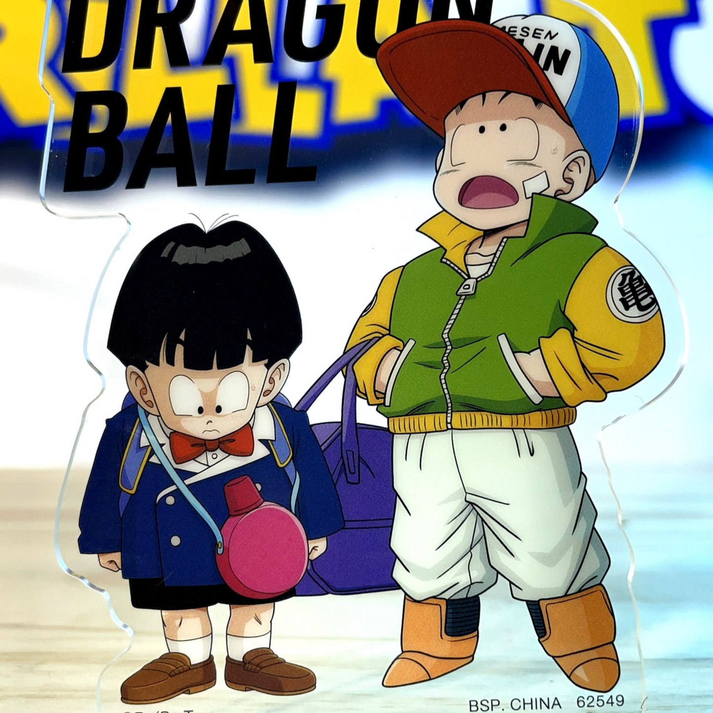 KRILIN & SON GOHAN - Stand Acrylic - Ichiban Kuji - Dragon Ball Z