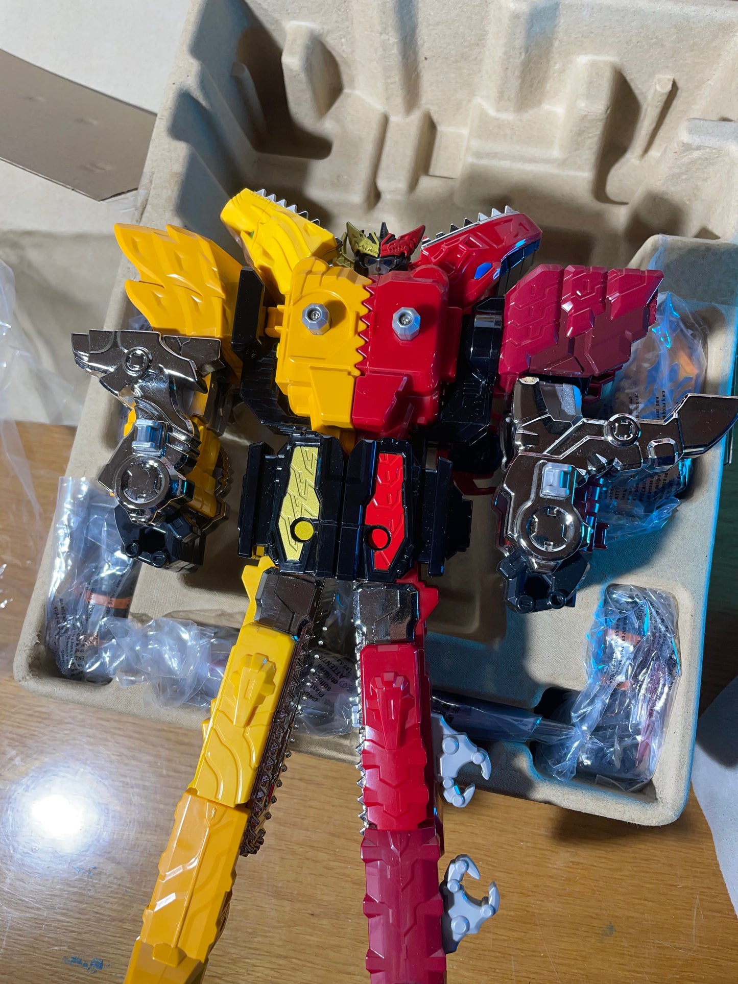 DX ZENKAIOH - METAL APPEND - Kikai Sentai Zenkaiger - Megazord - JuraGaon Set - Power Rangers