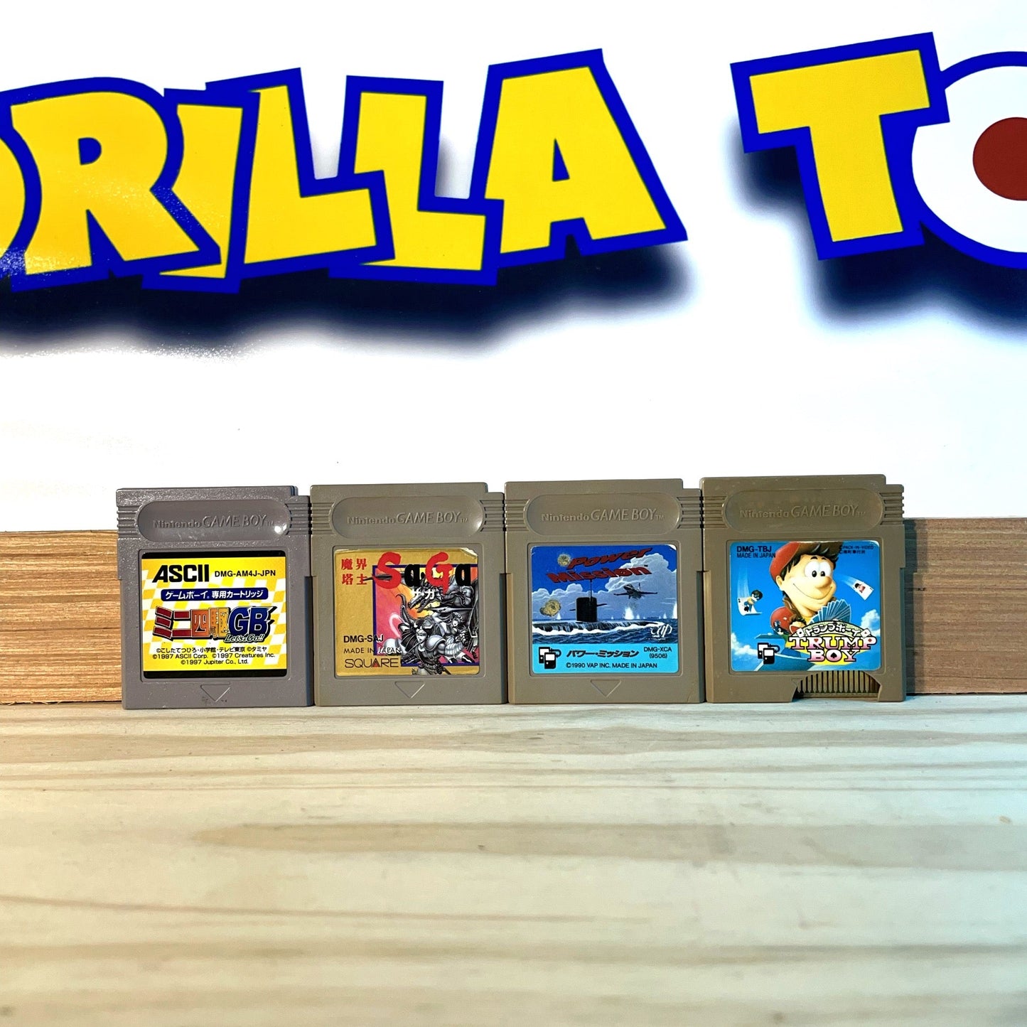Lot de 4 jeux - Game Boy