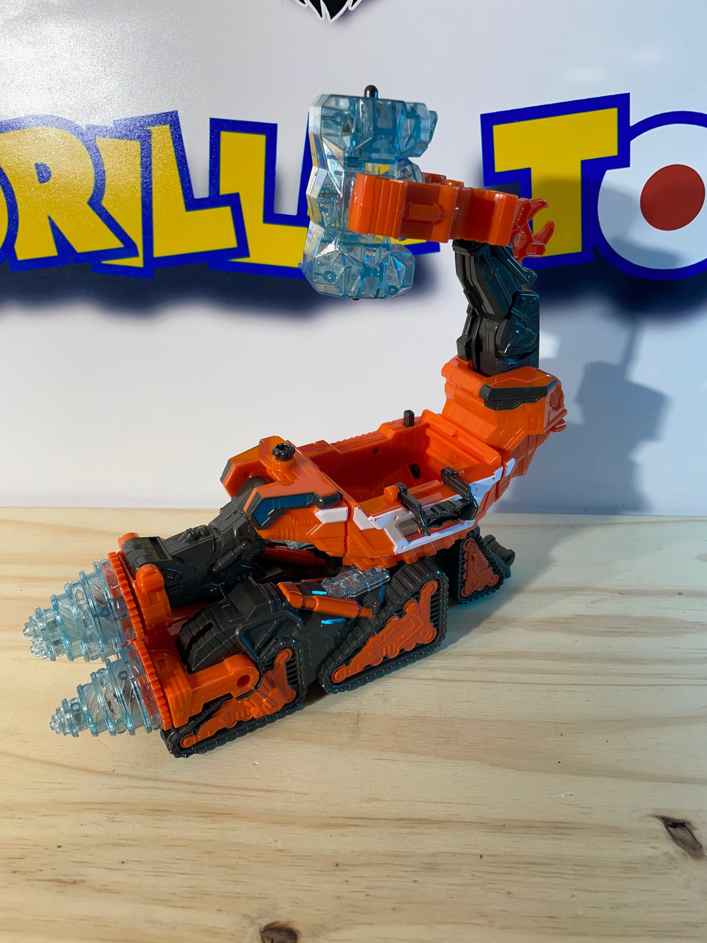 DX GIGANT DRILLER - Mashin Sentai Kiramager - Armed Set - Power Rangers