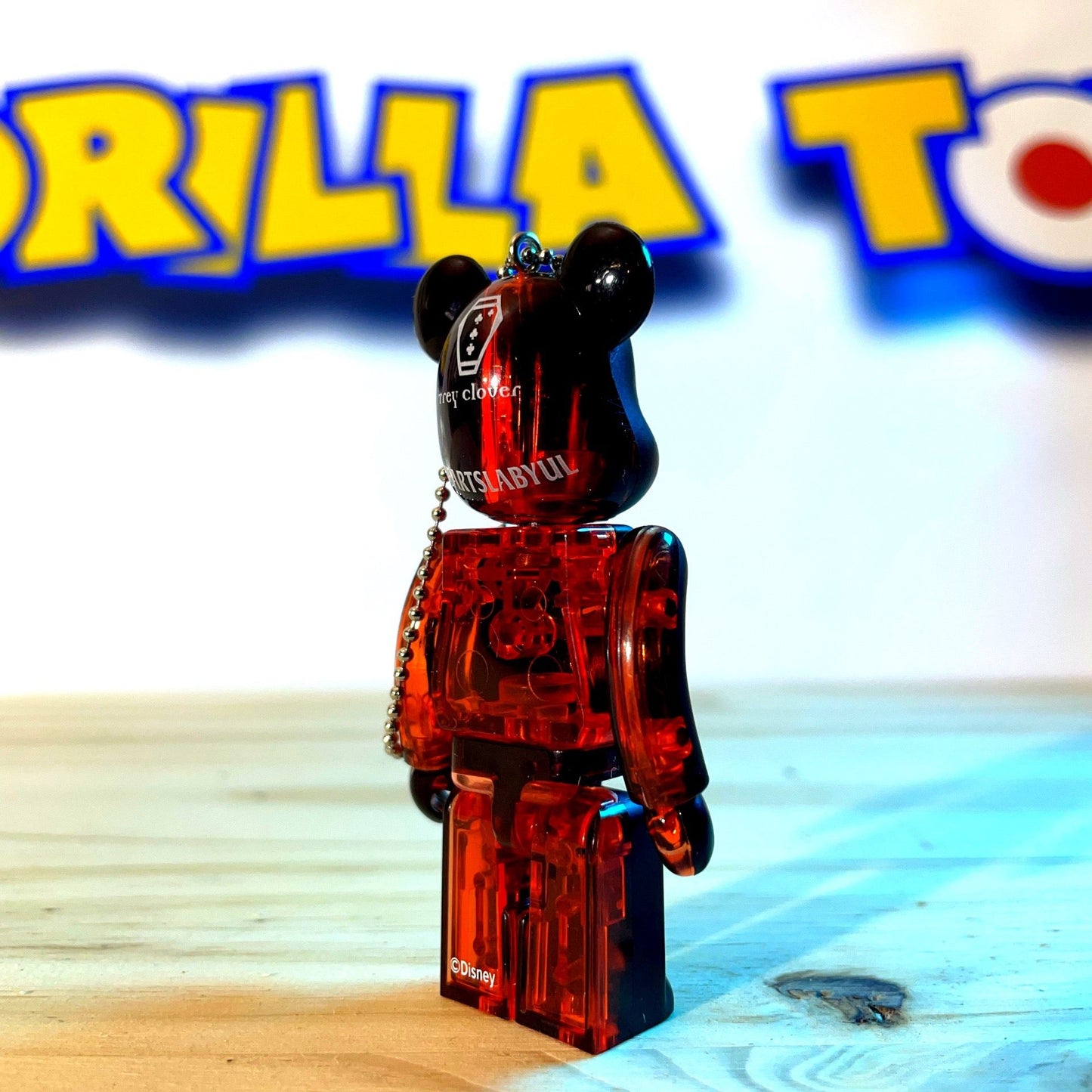 BEARBRICK TREY CLOVER - Heartslabyul Trèfle - Twisted Wonderland