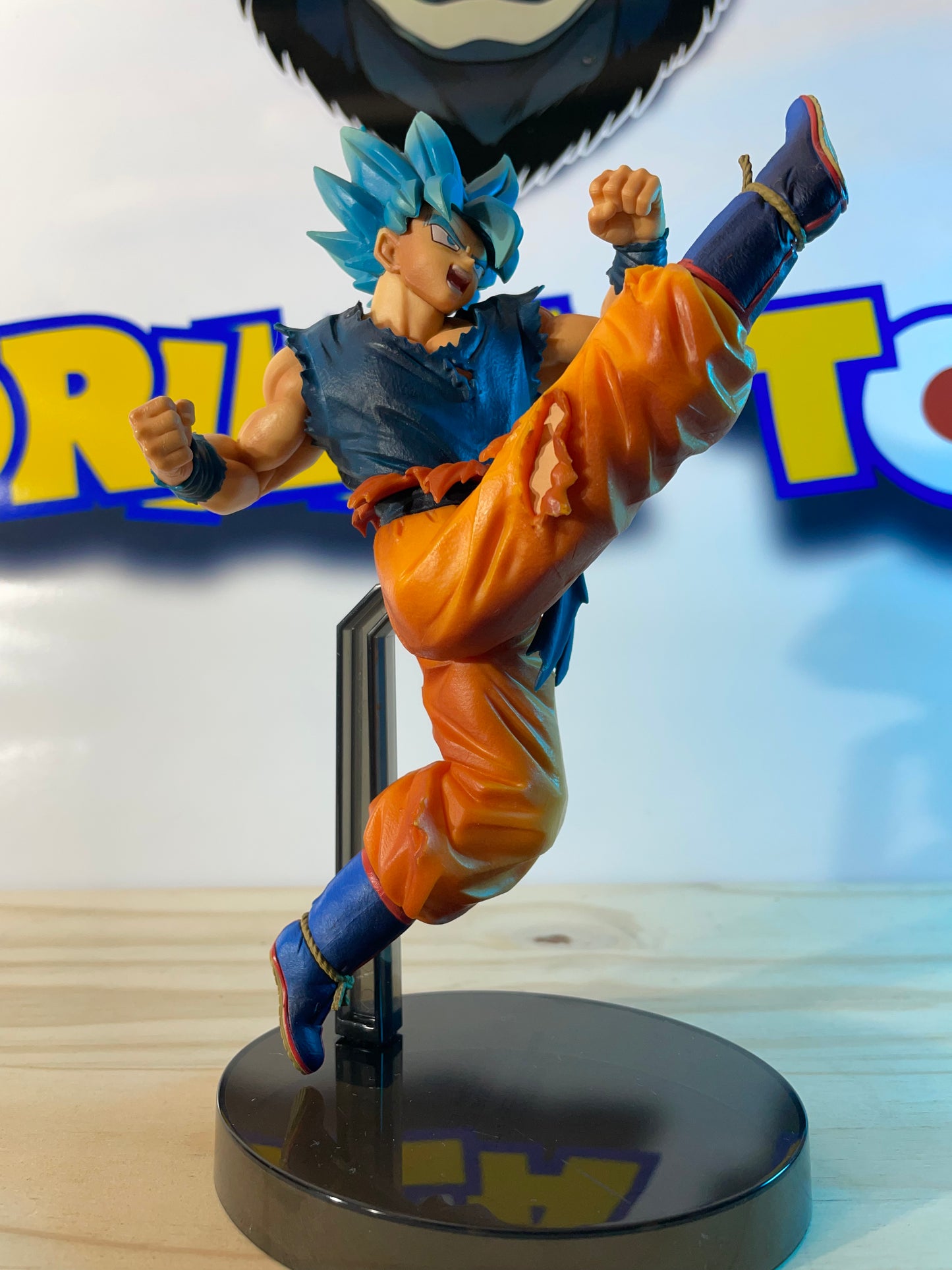 SON GOKU SSJ BLUE - Ichiban Kuji Prize G - Dragon Ball
