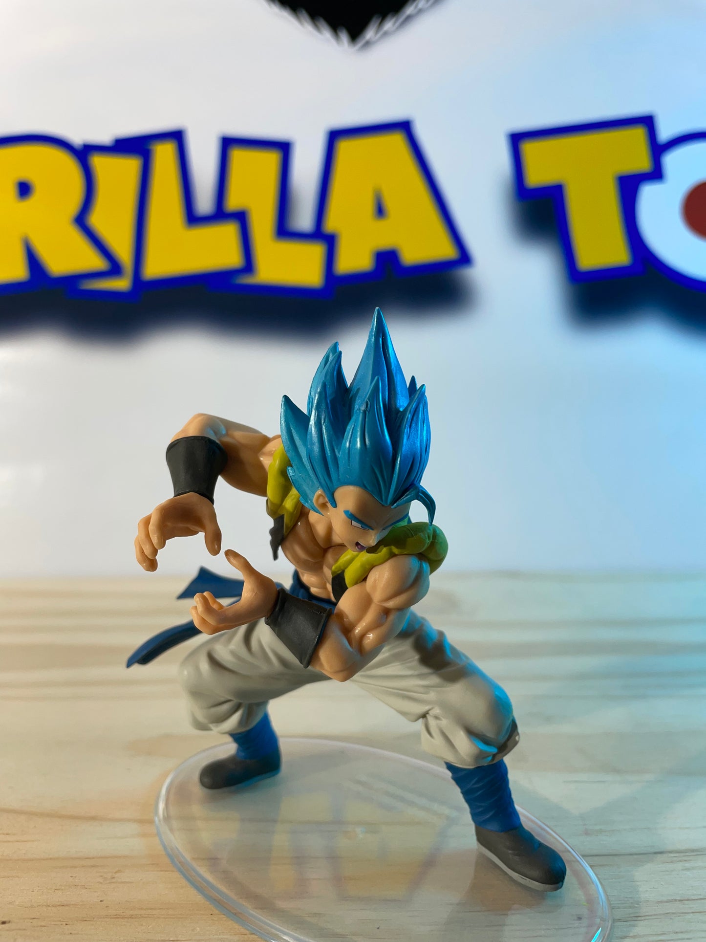 GOGETA SSJ BLUE - Broly - Candy Toy Styling- Dragon Ball