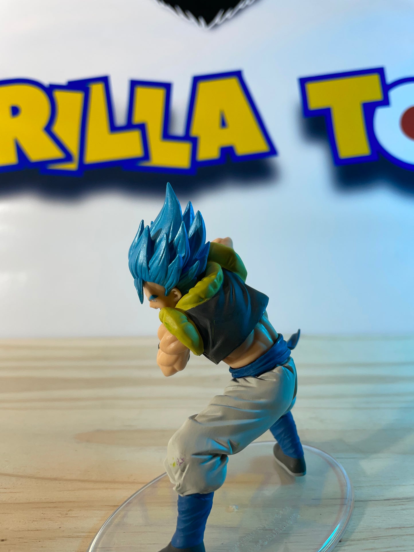 GOGETA SSJ BLUE - Broly - Candy Toy Styling- Dragon Ball