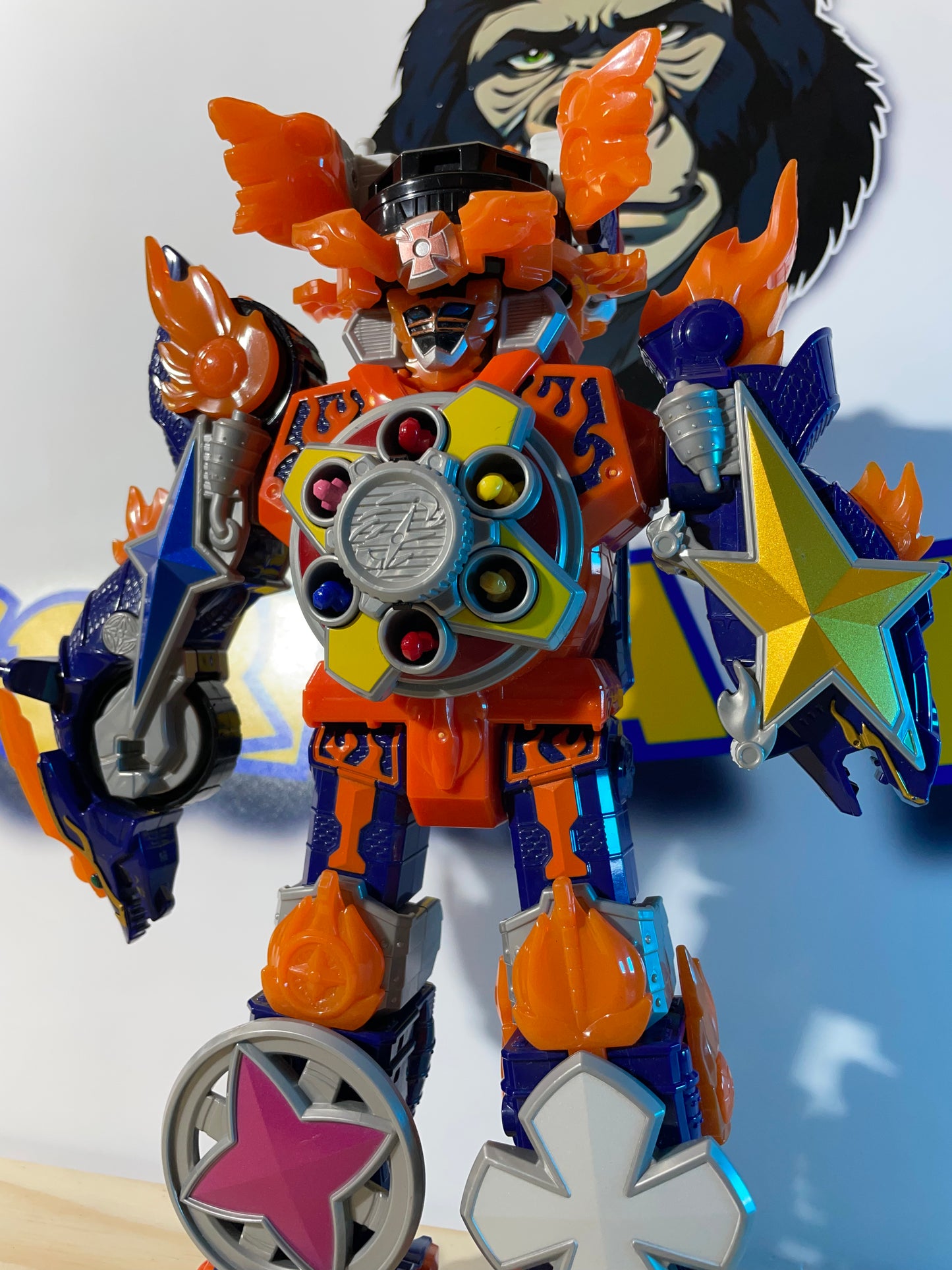 SHURIKEN-GATTAI DX GEKIATSU DAIOH MEGAZORD - Ninja Steel Ninninger - Power Rangers