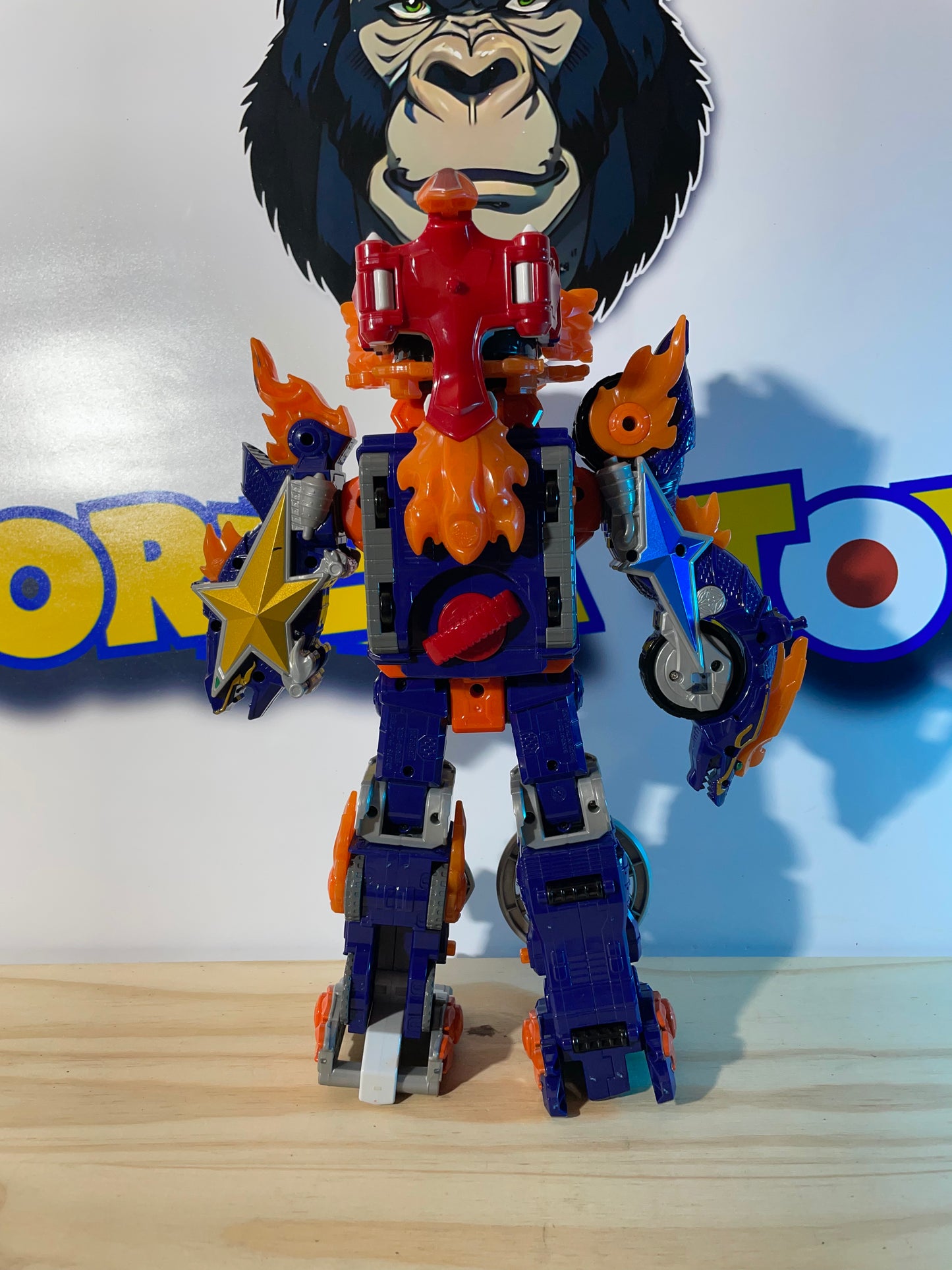 SHURIKEN-GATTAI DX GEKIATSU DAIOH MEGAZORD - Ninja Steel Ninninger - Power Rangers