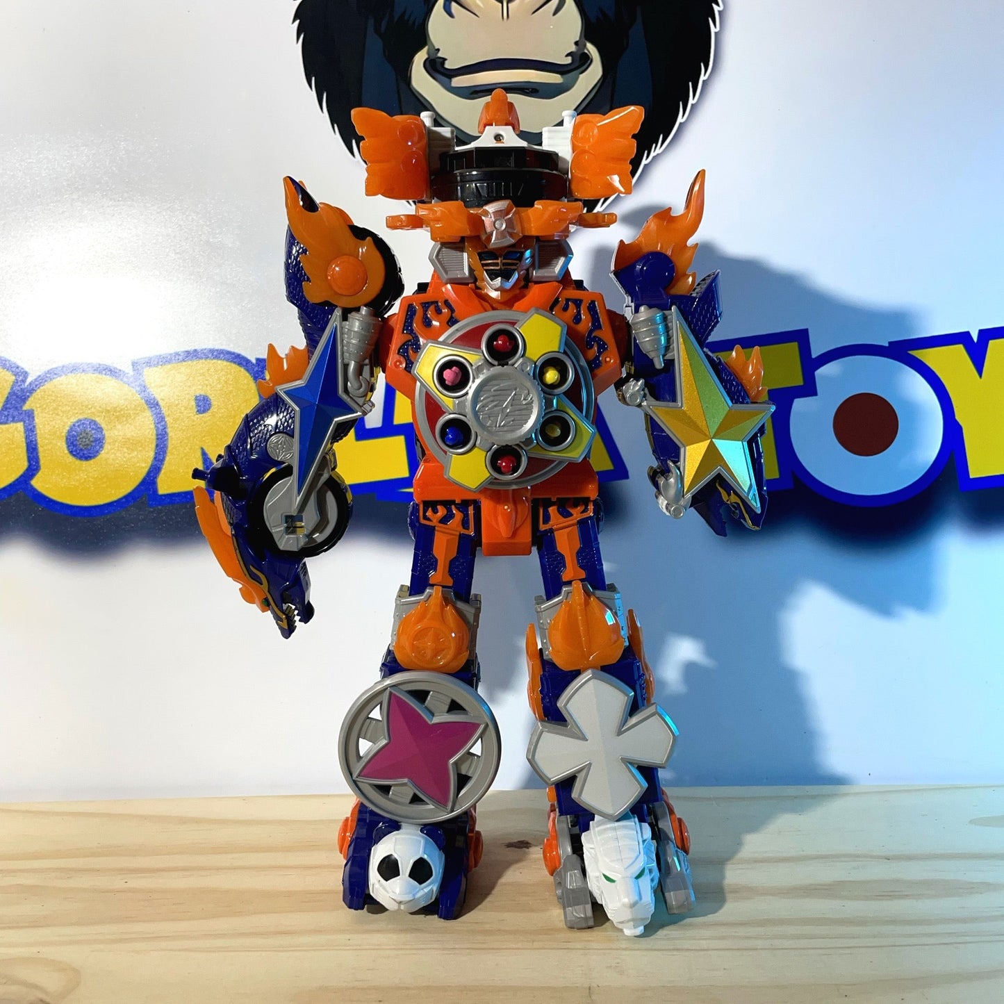 SHURIKEN-GATTAI DX GEKIATSU DAIOH MEGAZORD - Ninja Steel Ninninger - Power Rangers