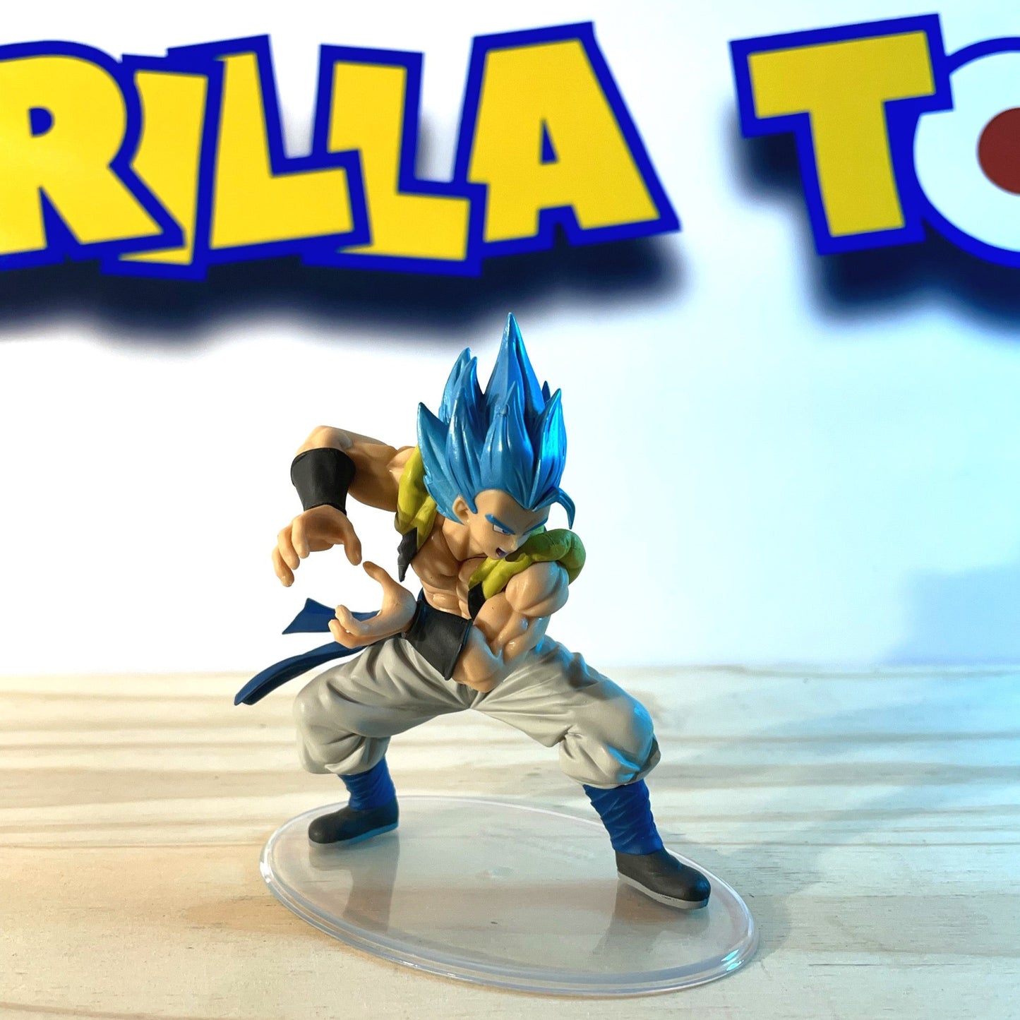 GOGETA SSJ BLUE - Broly - Candy Toy Styling- Dragon Ball