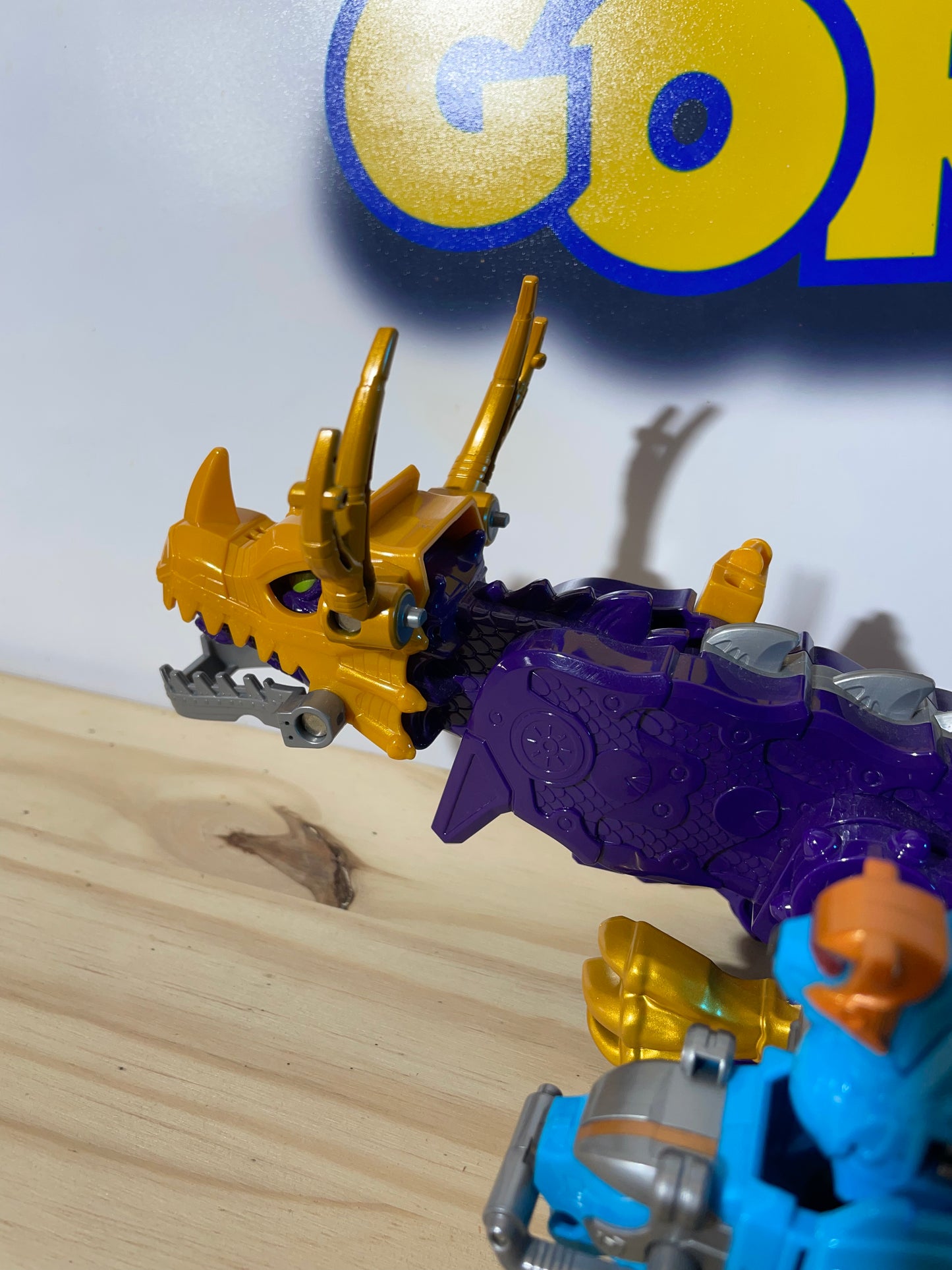 COSMIC FURY KYURANGER DX RYUTEIOH DRAGON MEGAZORD - Power Rangers