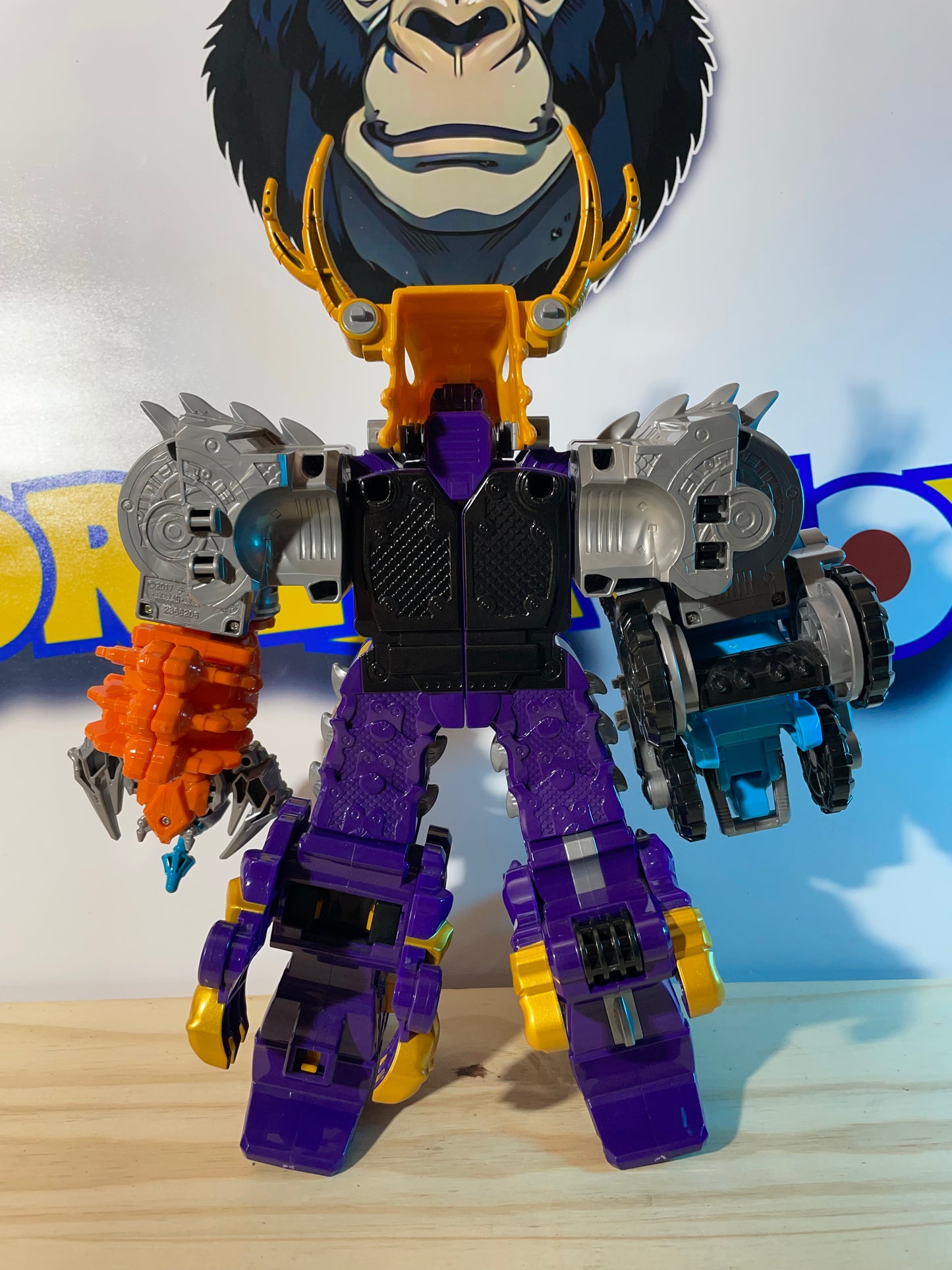COSMIC FURY KYURANGER DX RYUTEIOH DRAGON MEGAZORD - Power Rangers