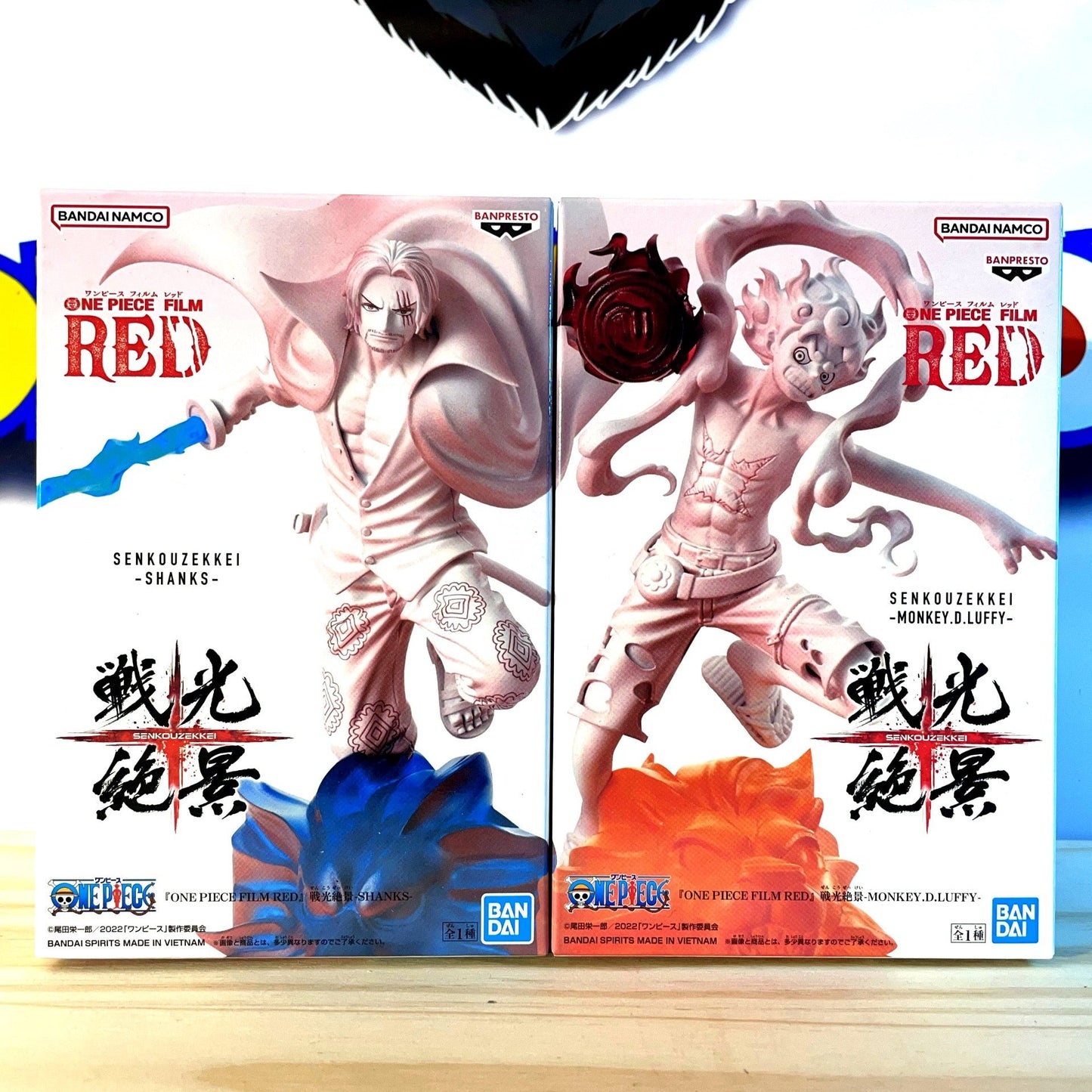 MONKEY D. LUFFY & SHANKS - One Piece Red Film