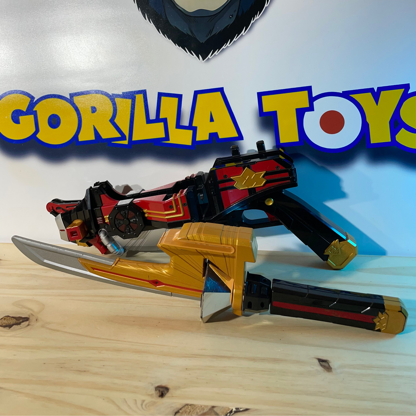DX MOUGYU BAZOOKA GUN & SWORD - Samourai Sentai Shinkenger - Japan Version - Power Rangers