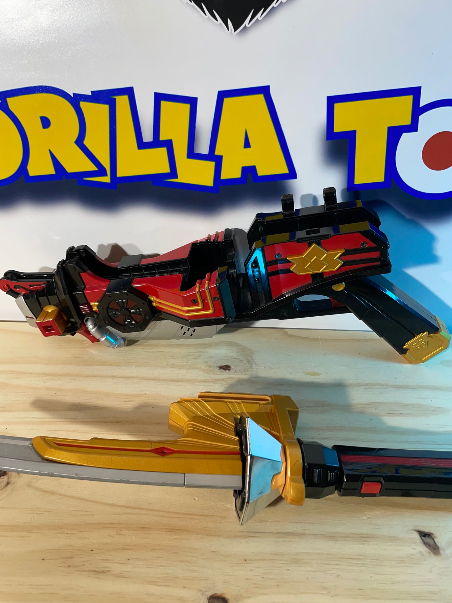 DX MOUGYU BAZOOKA GUN & SWORD - Samourai Sentai Shinkenger - Japan Version - Power Rangers