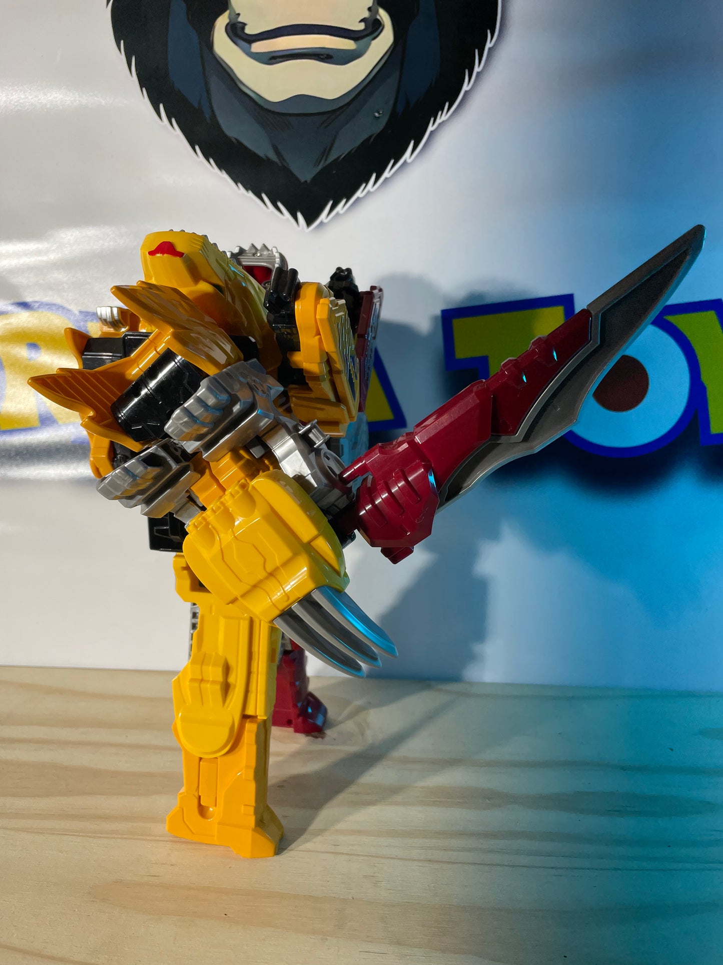 KIKAI SENTAI ZENKAIGER : ZENTAI GATTAI DX ZENKAIOH - JuraGaon Set - Power Rangers