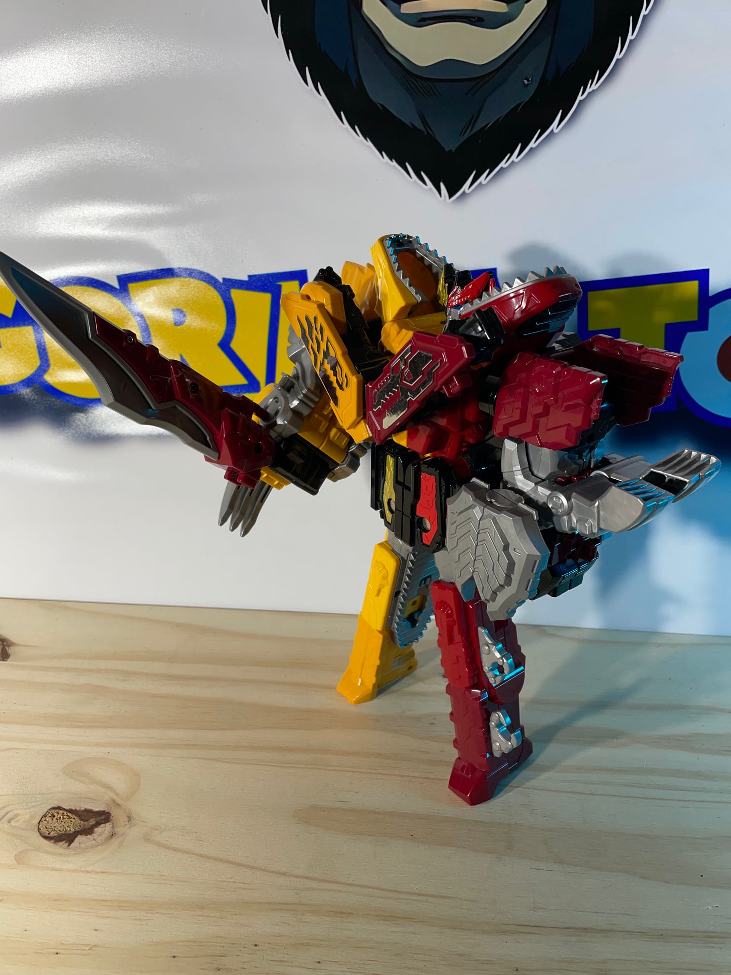 KIKAI SENTAI ZENKAIGER : ZENTAI GATTAI DX ZENKAIOH - JuraGaon Set - Power Rangers