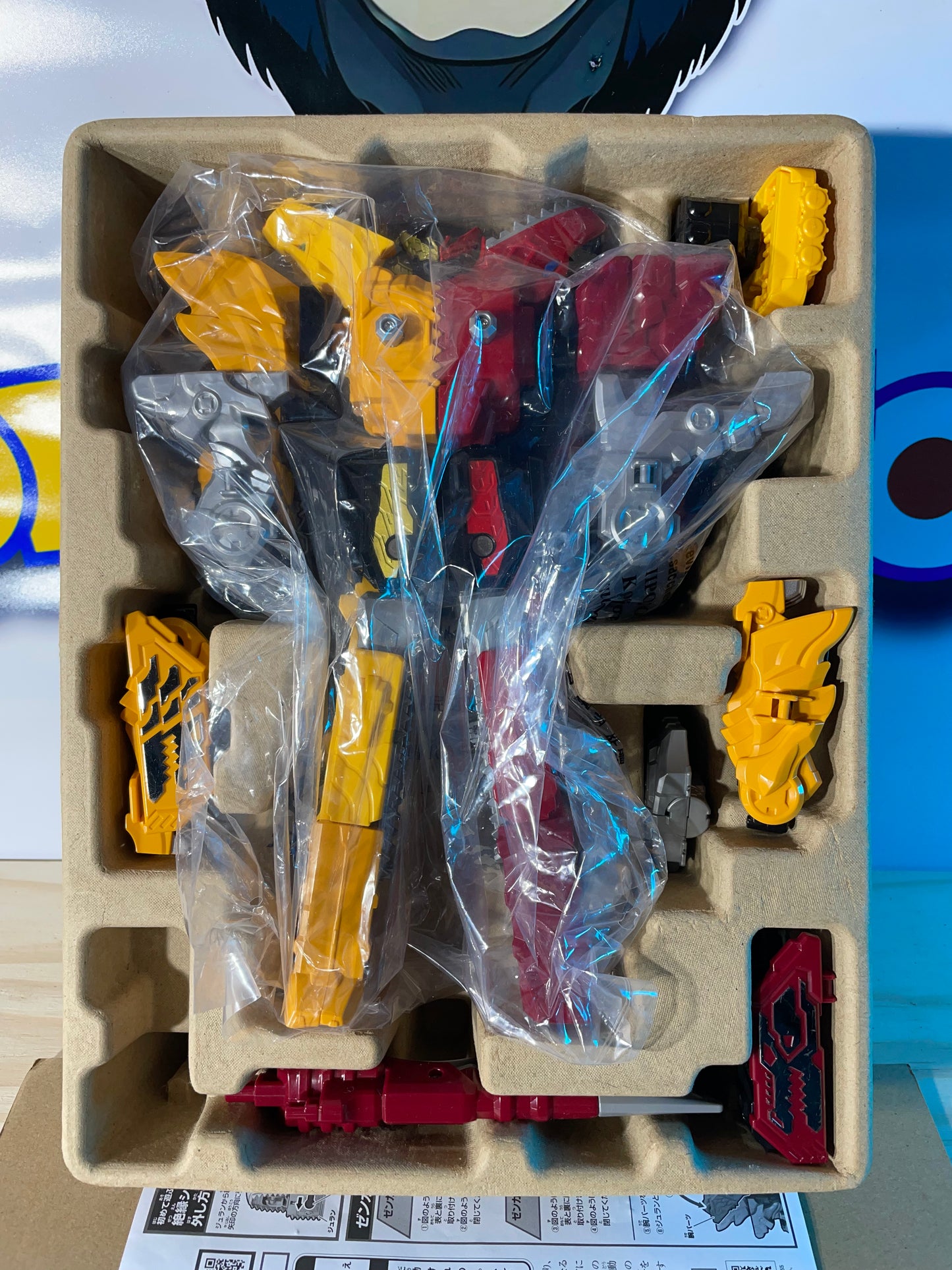 KIKAI SENTAI ZENKAIGER : ZENTAI GATTAI DX ZENKAIOH - JuraGaon Set - Power Rangers