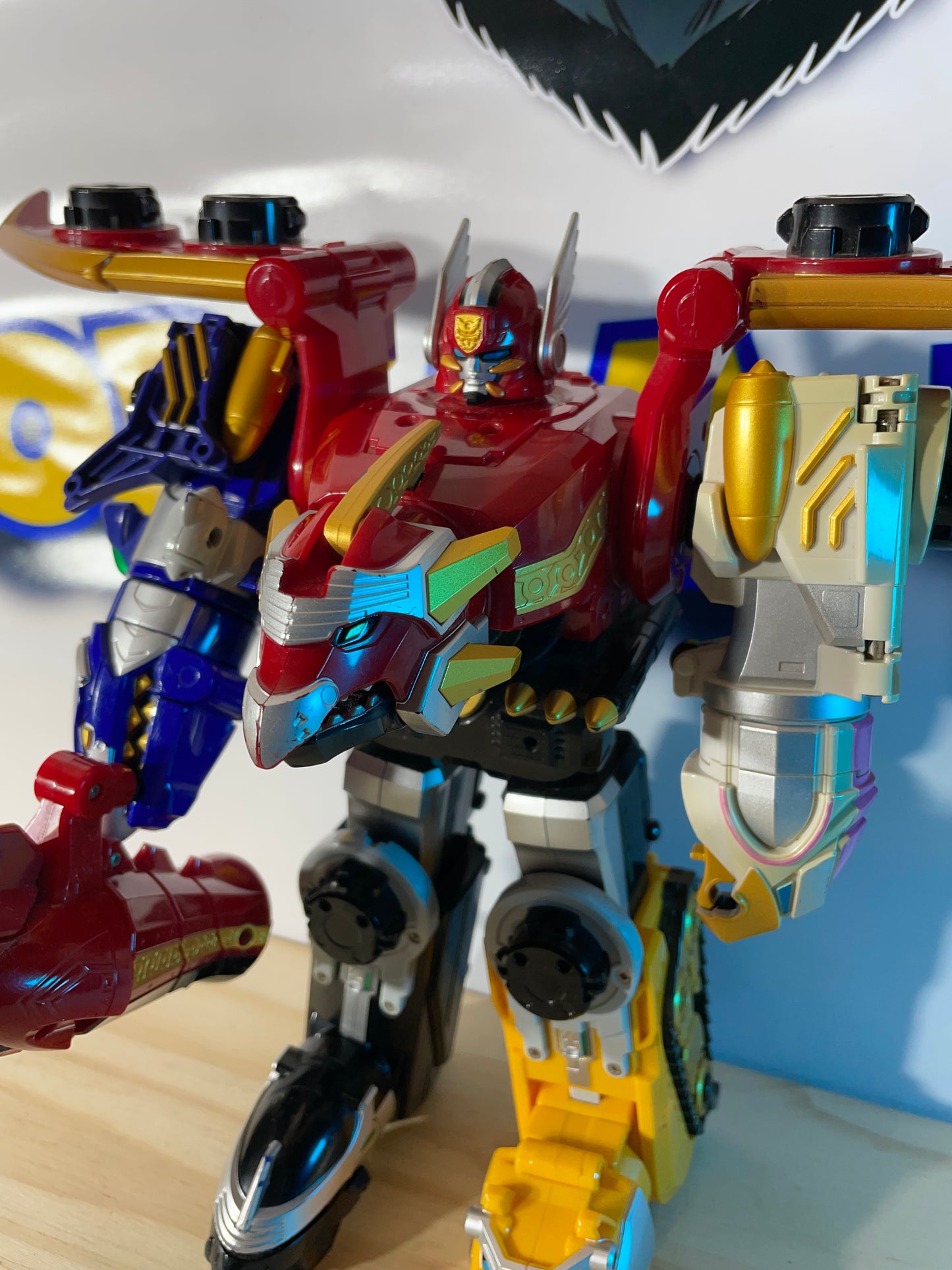 MEGA FORCE DX GOSEI GREAT MEGAZORD - Goseiger Header Robot - Power Rangers
