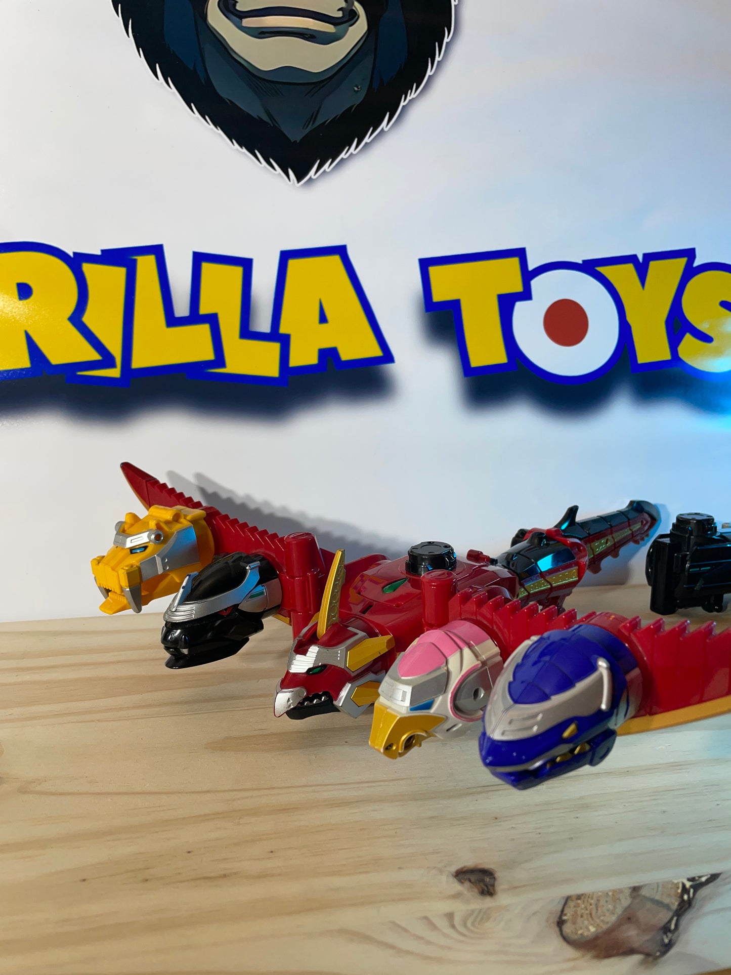 MEGA FORCE DX GOSEI GREAT MEGAZORD - Goseiger Header Robot - Power Rangers