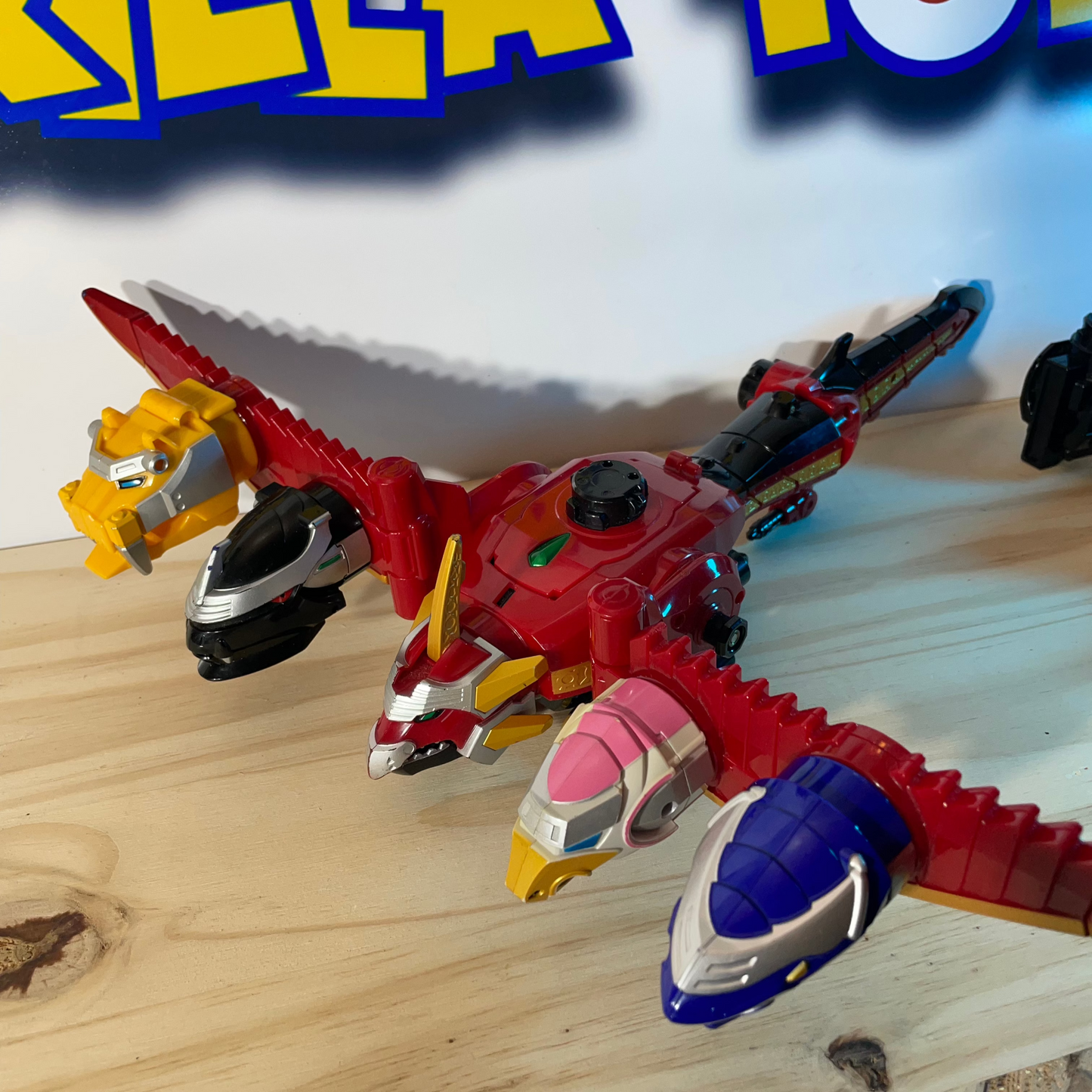 MEGA FORCE DX GOSEI GREAT MEGAZORD - Goseiger Header Robot - Power Rangers