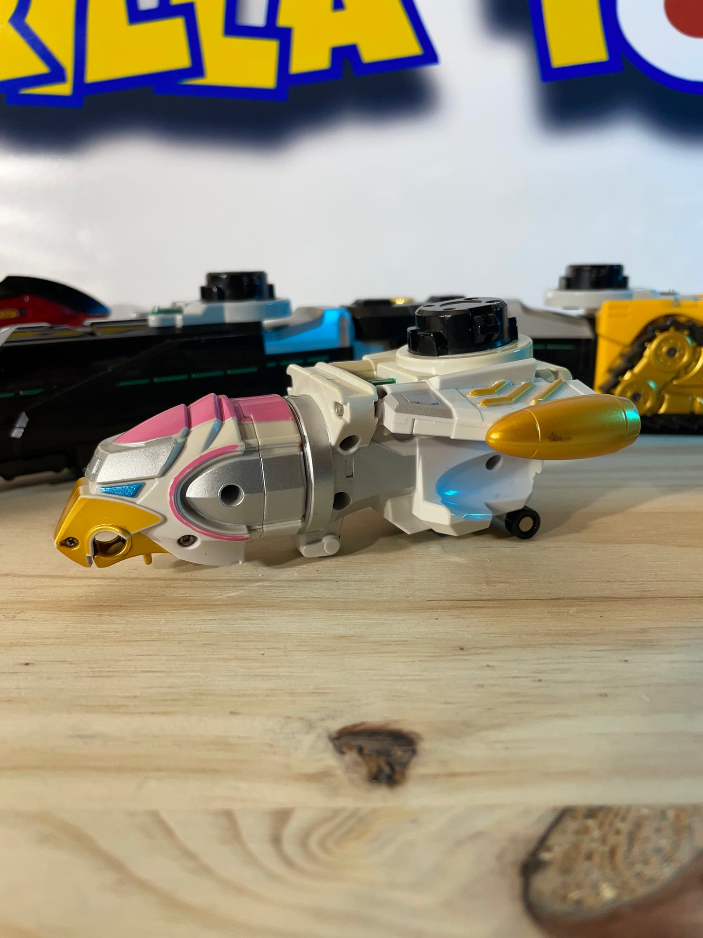 MEGA FORCE DX GOSEI GREAT MEGAZORD - Goseiger Header Robot - Power Rangers