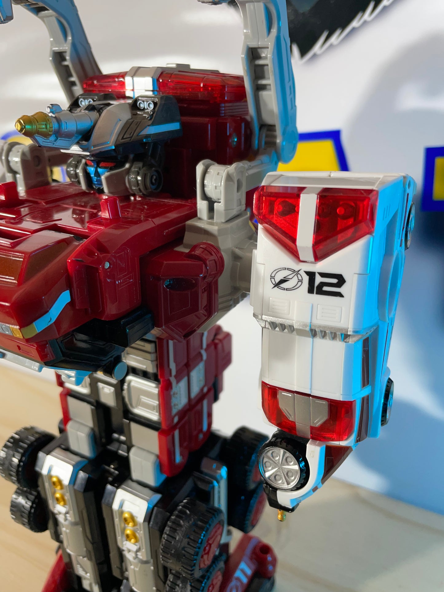 DX SIREN BUILDER - Boukenger - Operation Overdrive - Megazord - Power Rangers