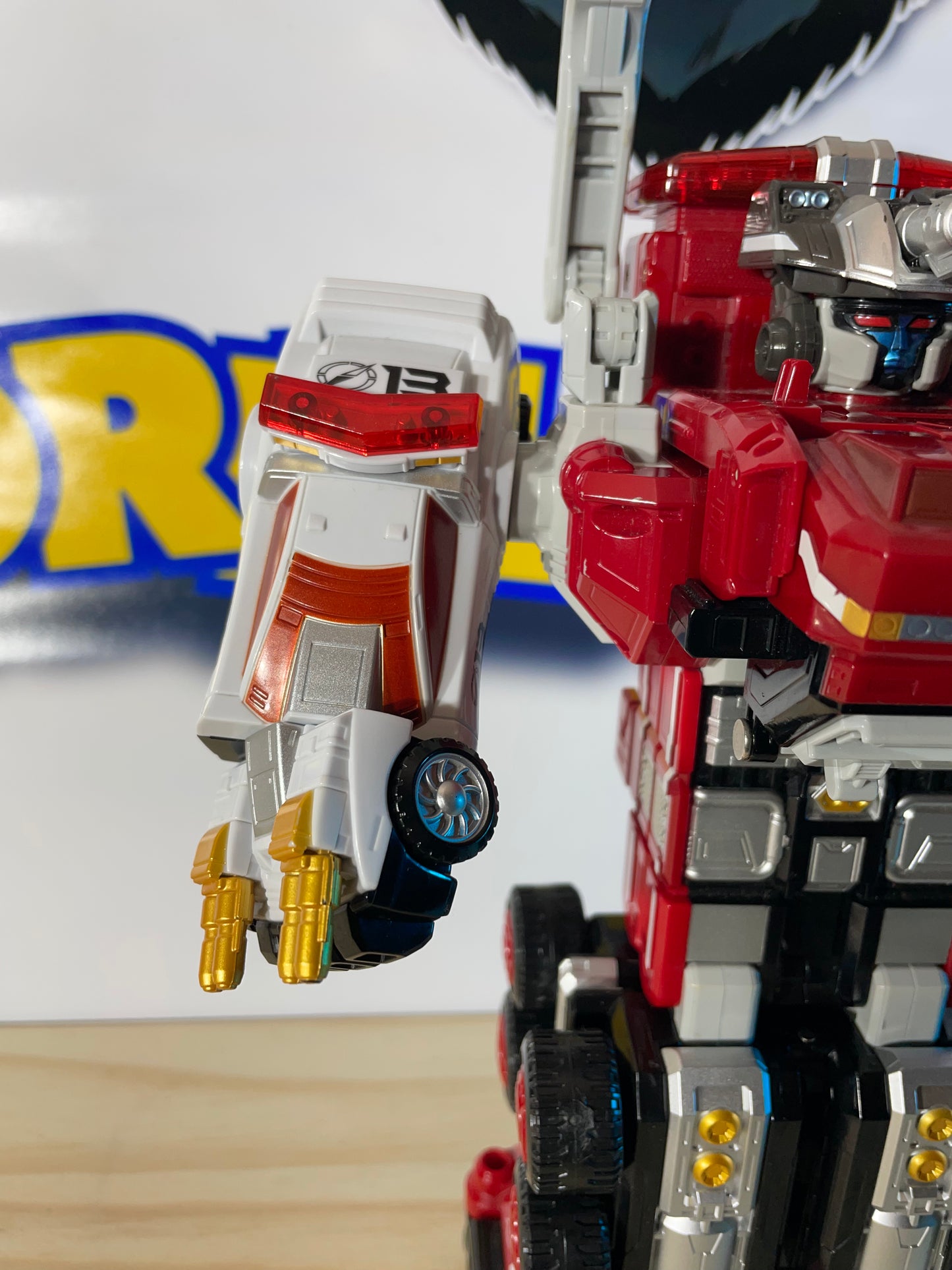 DX SIREN BUILDER - Boukenger - Operation Overdrive - Megazord - Power Rangers