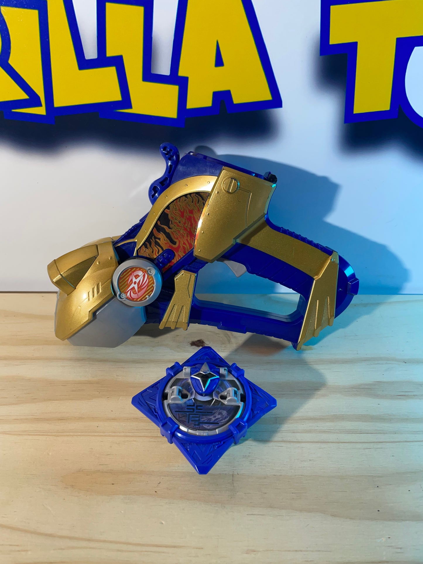 DX GAMA GAMA BLASTER MORPHER - Ninja Steel Ninninger Shuriken - Power Rangers