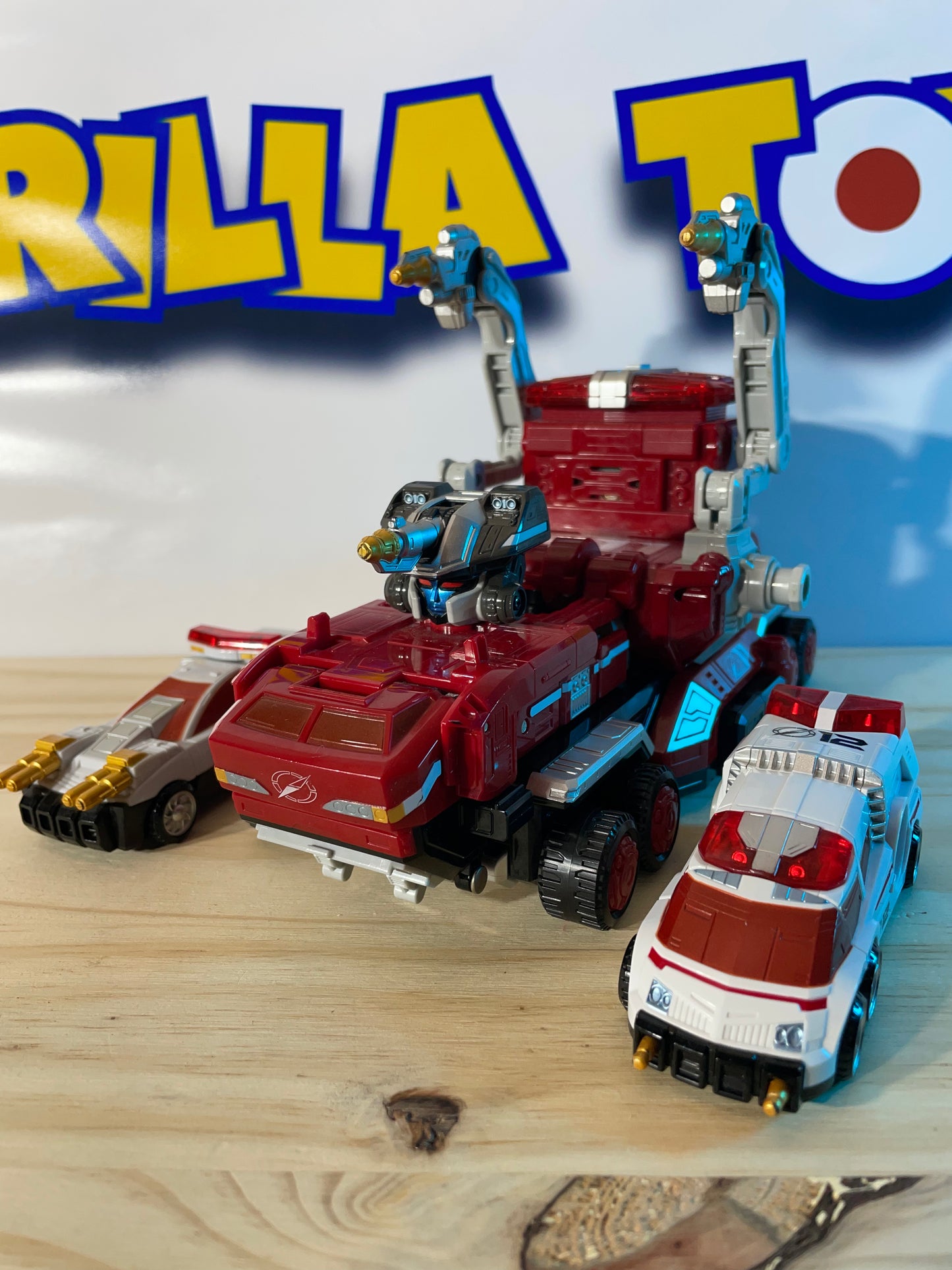DX SIREN BUILDER - Boukenger - Operation Overdrive - Megazord - Power Rangers