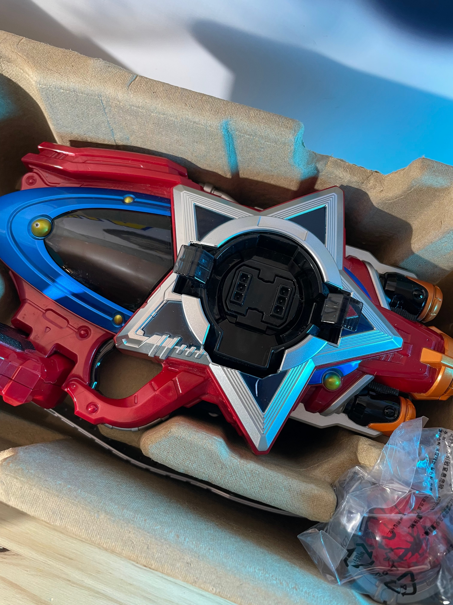 BUNDLE DX RYUTEIOH KYUTAMA MEGAZORD + SEIZA BKASTER - Uchu Sentai Kyuranger - Power Rangers