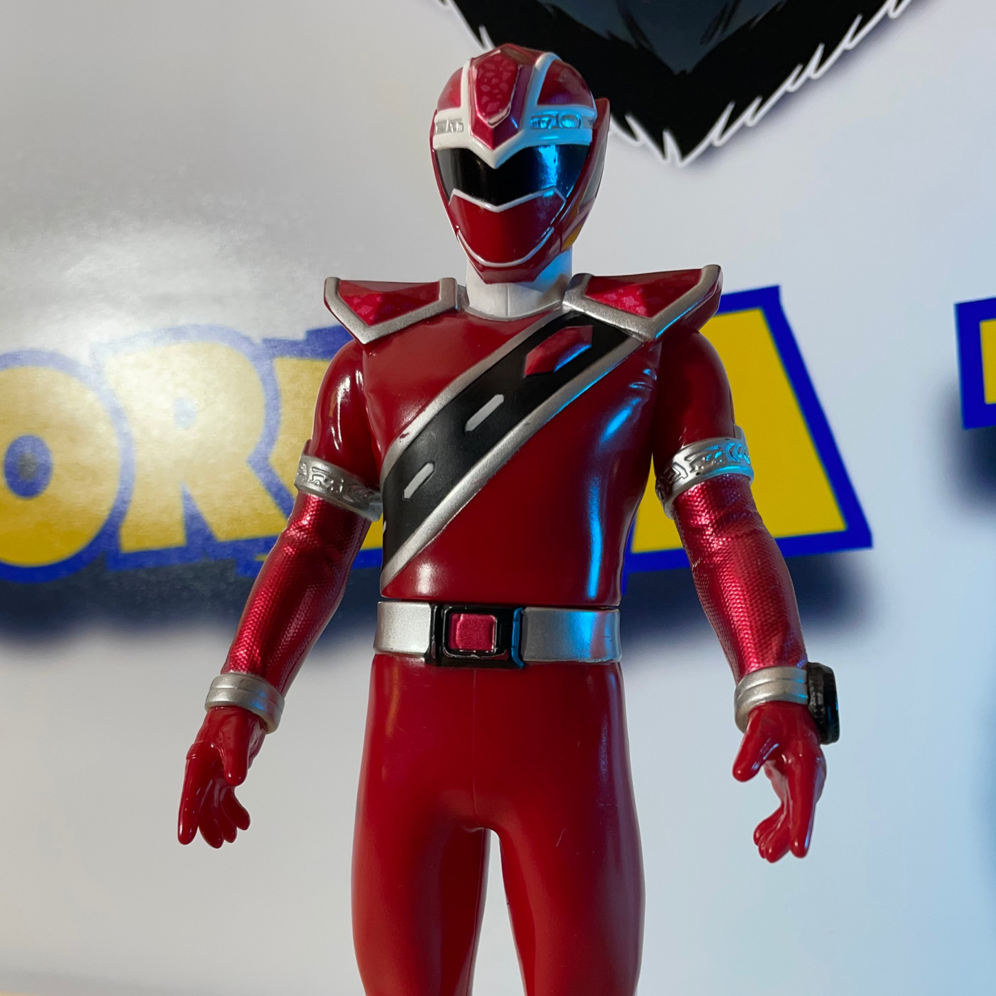 FIGURINE KIRAMAI RED - Uchu Sentai - Power Rangers