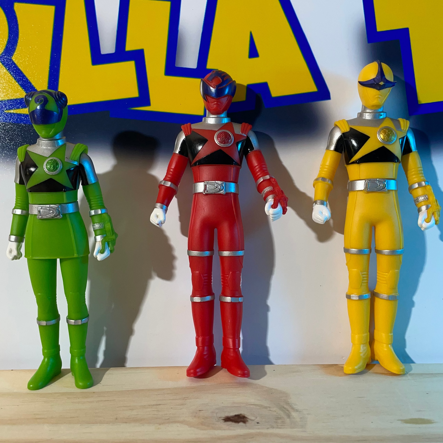 LOT DE FIGURINES - Power Rangers