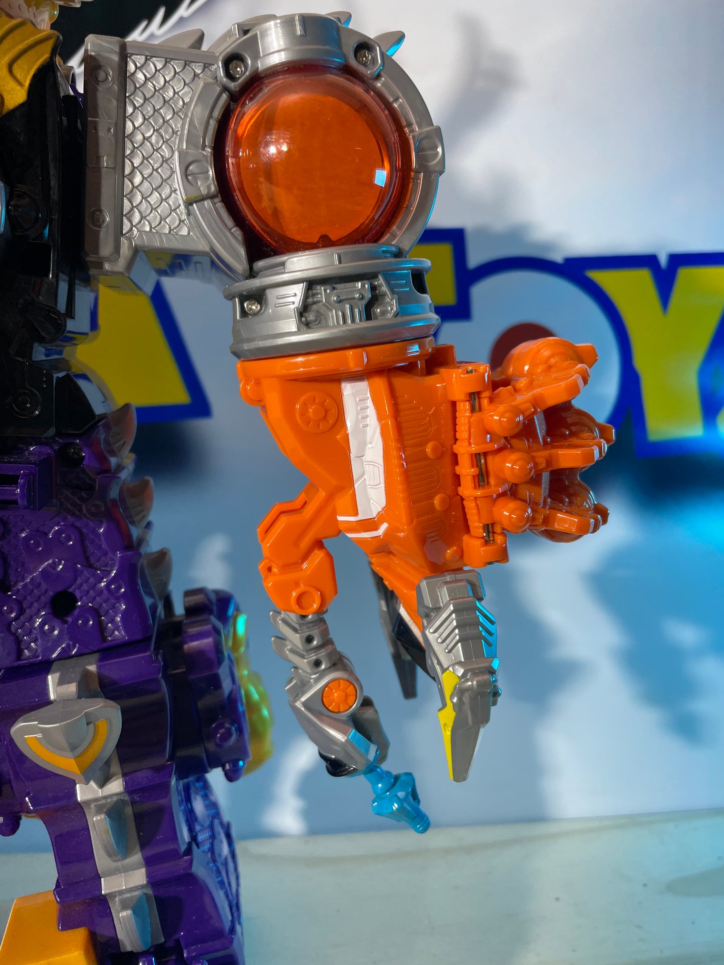 COSMIC FURY KYURANGER DX RYUTEIOH DRAGON MEGAZORD - Power Rangers