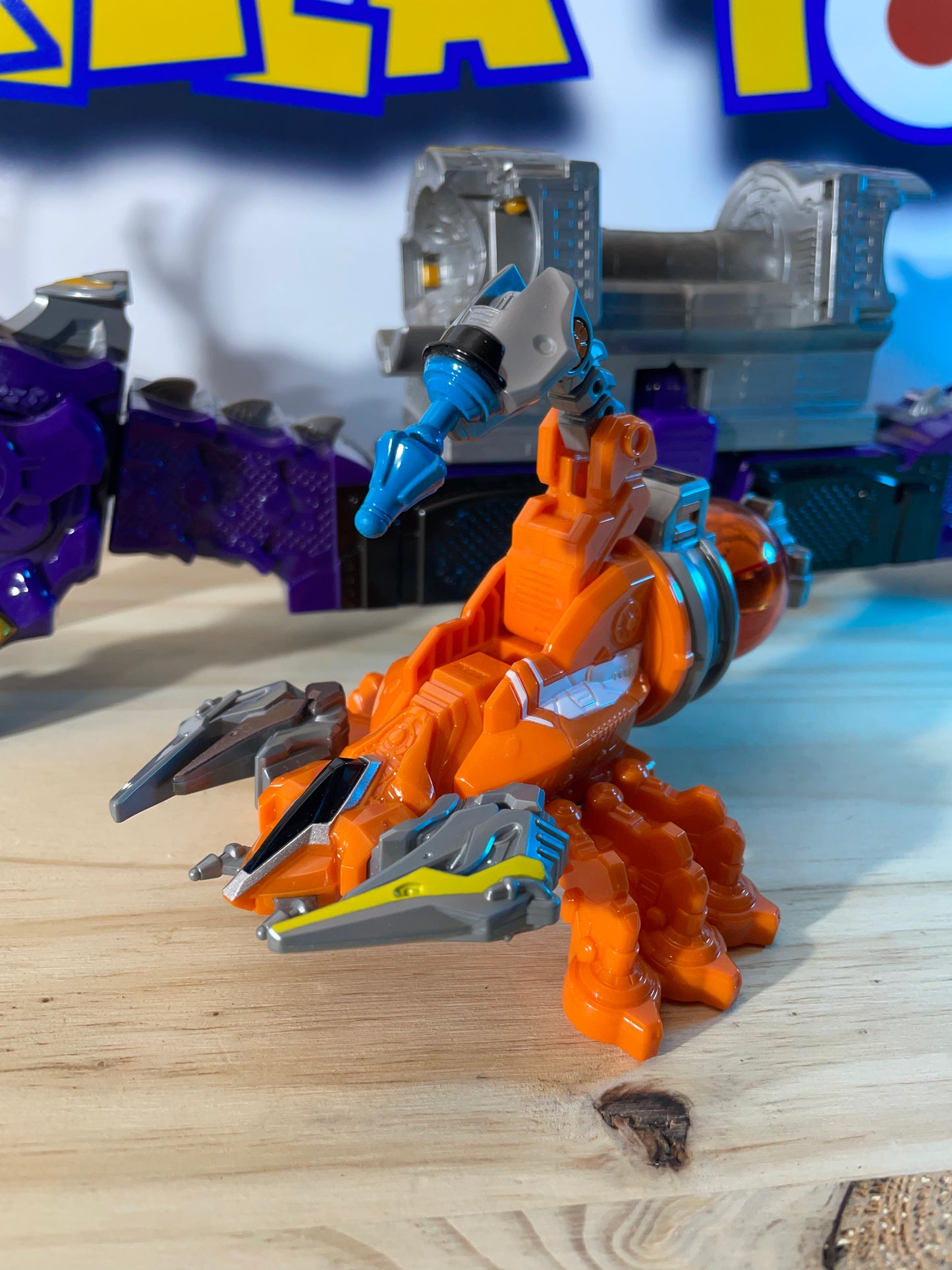 COSMIC FURY KYURANGER DX RYUTEIOH DRAGON MEGAZORD - Power Rangers