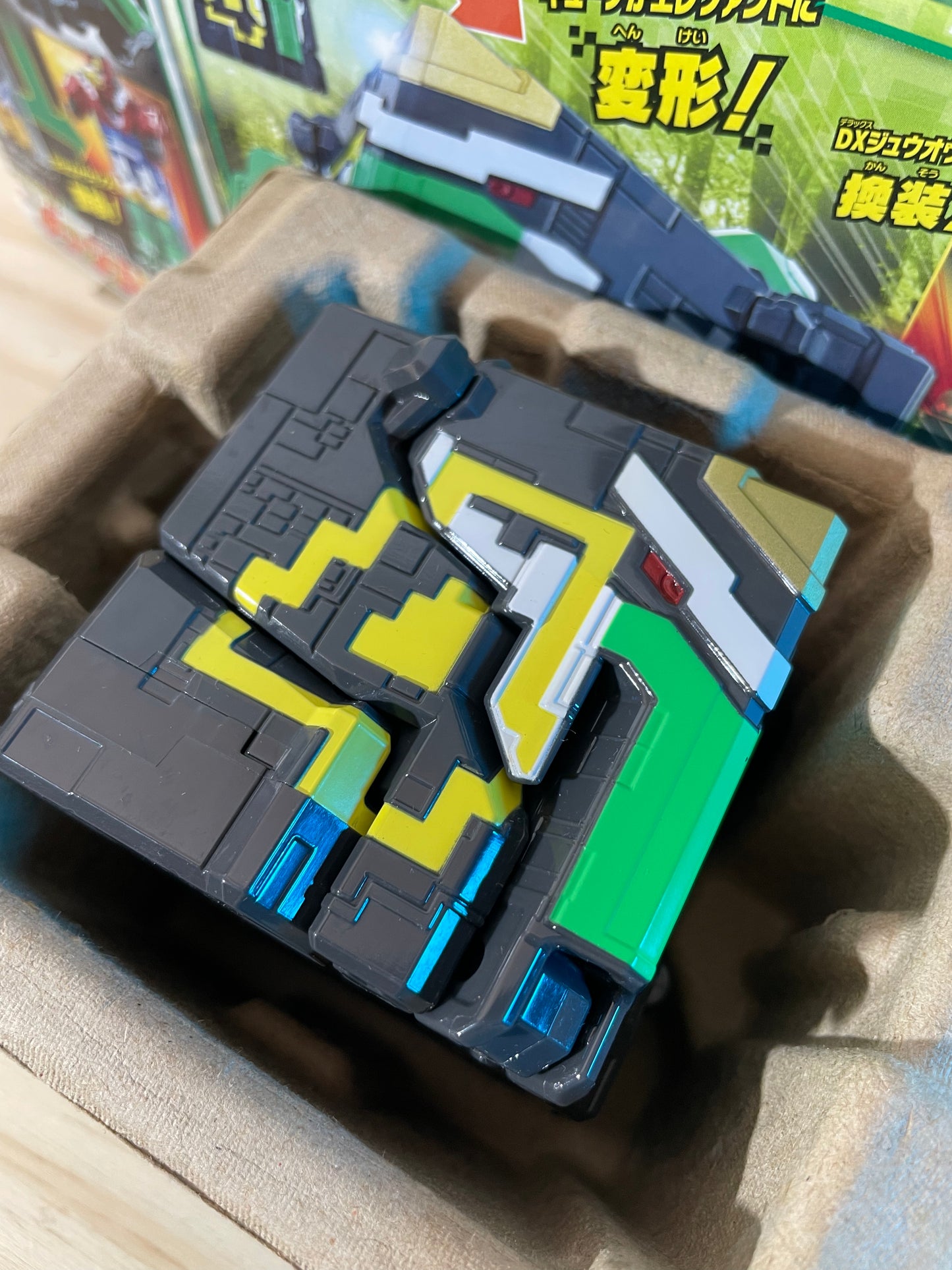 DX ELEPHANT - Cube 4 - Doubutsu Sentai Zyuohger - Cube Animal Mecha - Power Rangers