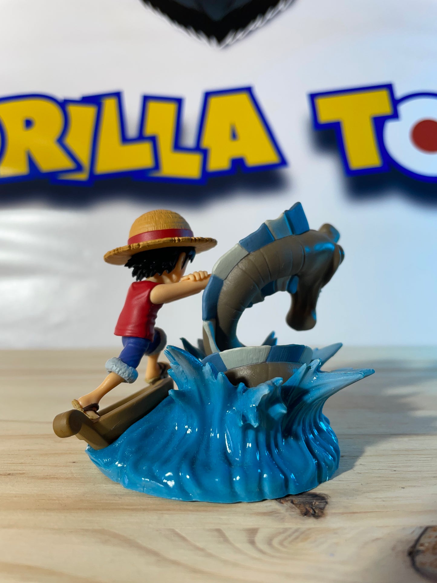 MONKEY D. LUFFY vs SEA MONSTER - World Collectable Log Stories WCF - One Piece
