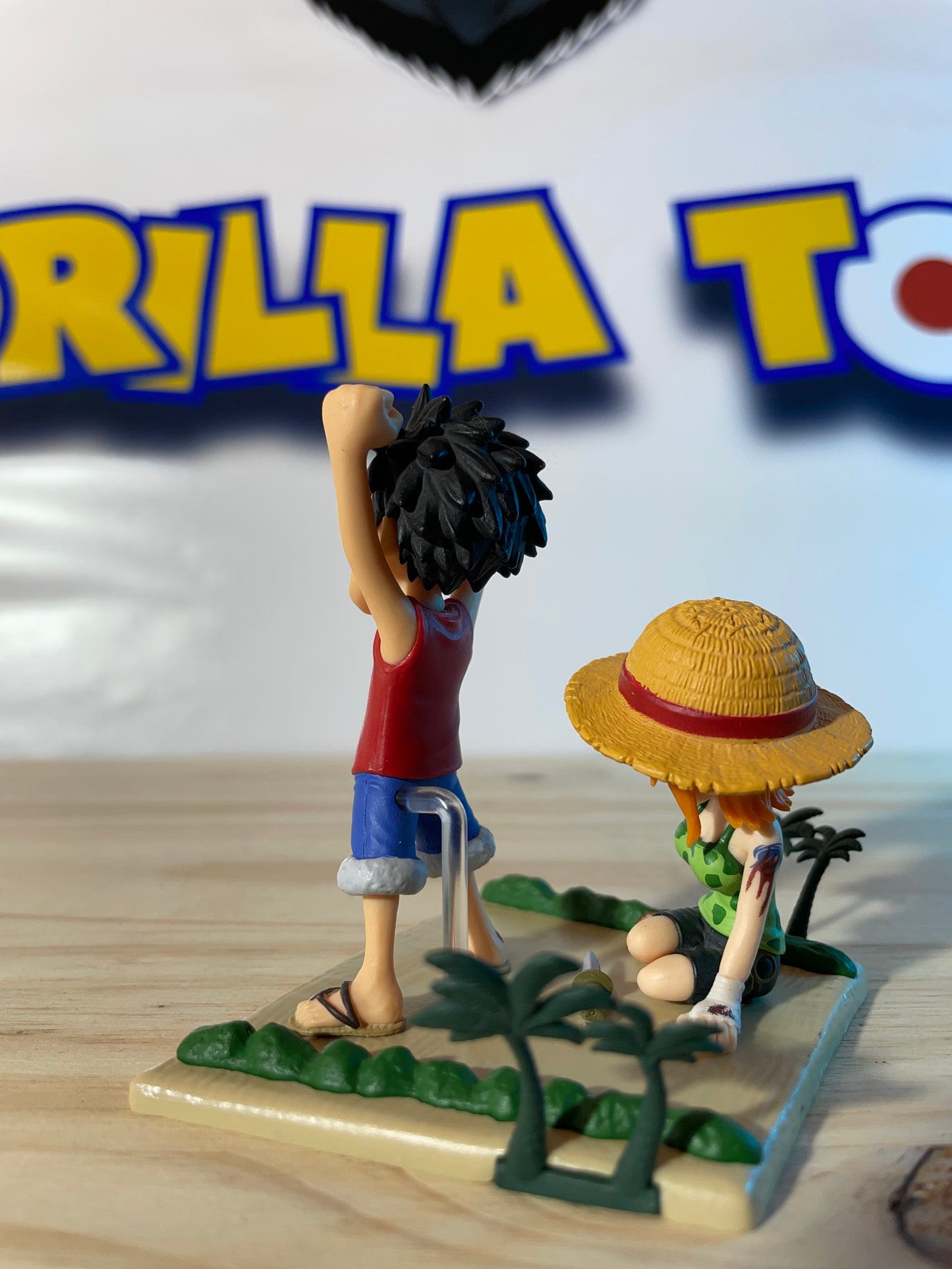 MONKEY D. LUFFY & NAMI - World Collectable Log Stories WCF - One Piece
